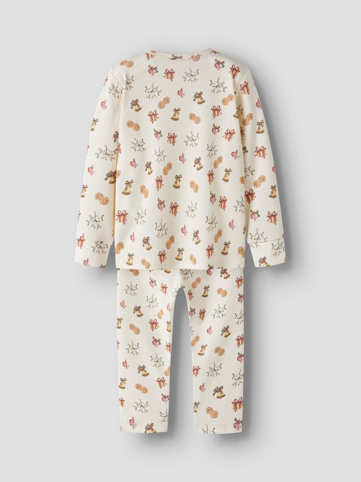 Lil Atelier Layo - Git LS Nightset - Turtledove / Old Christmas