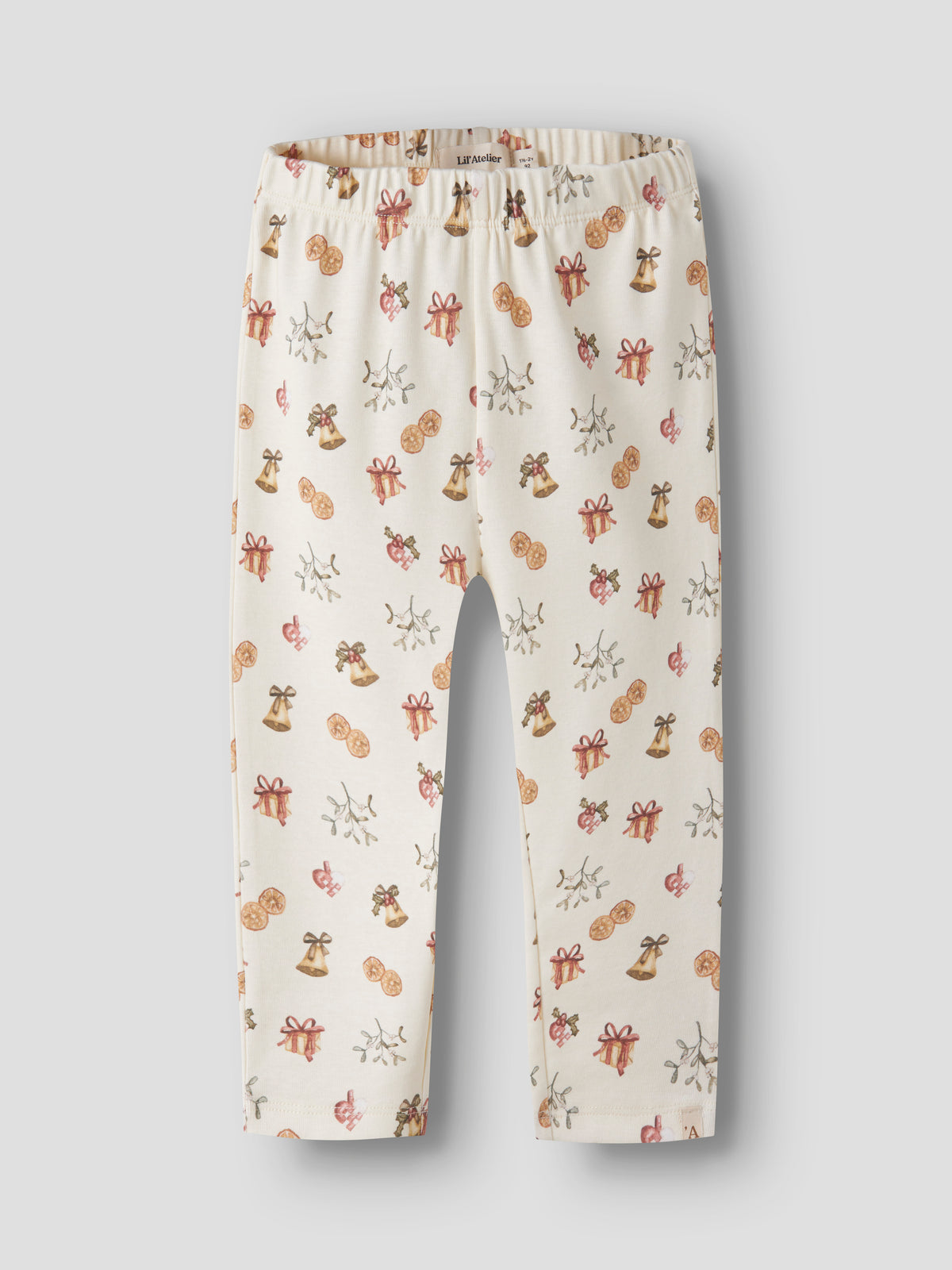 Lil Atelier Layo - Git LS Nightset - Turtledove / Old Christmas