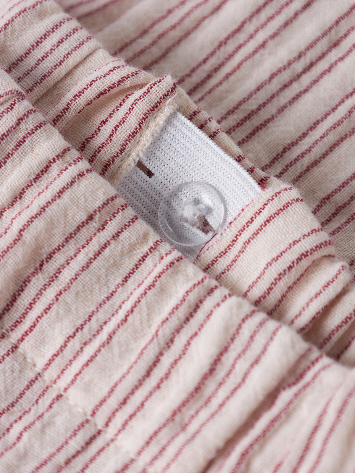 Lil Atelier Sage - Nun Pyjamas Set - Turtledove / Biking Red