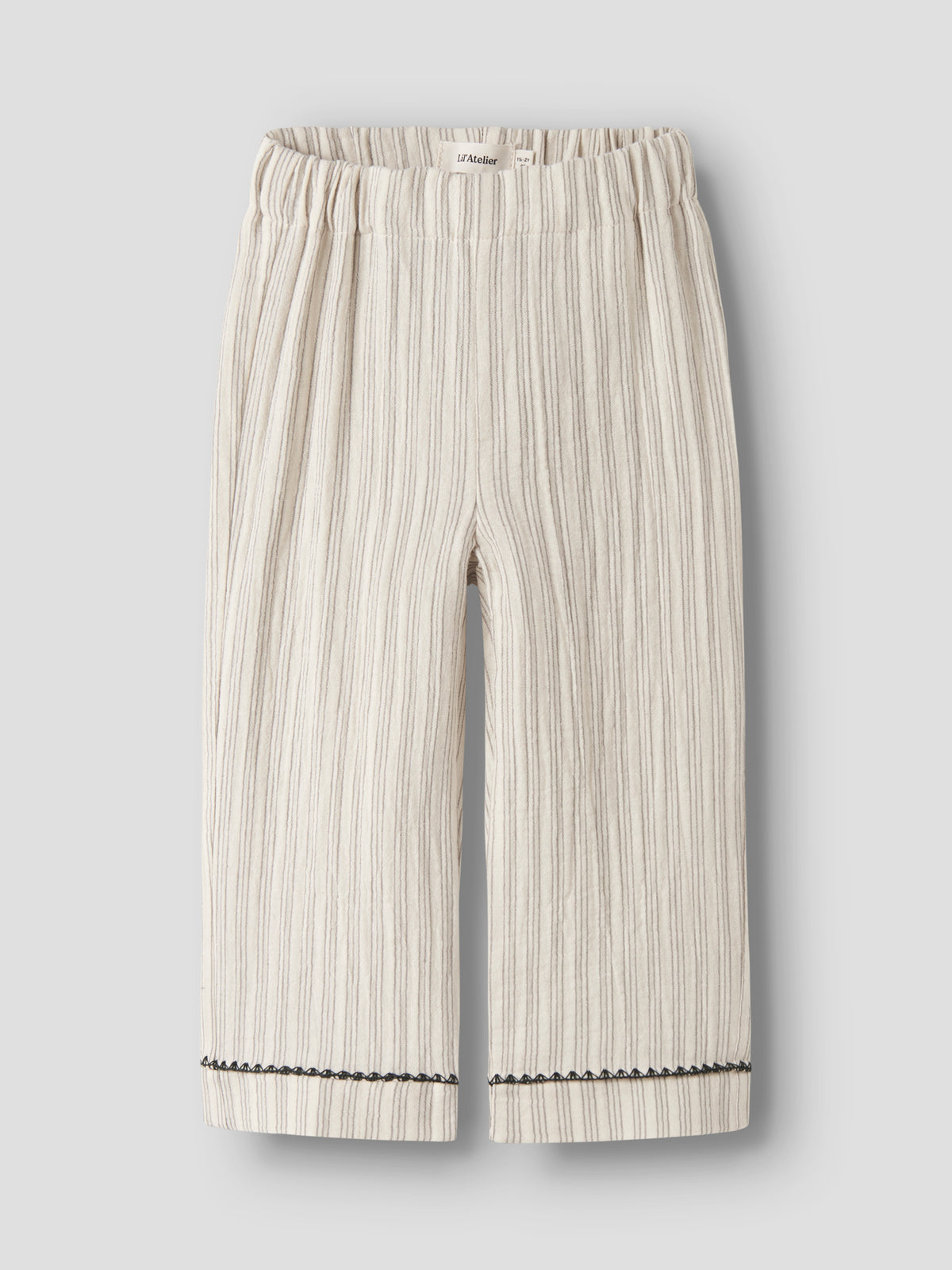 Lil Atelier Sage - Nun Pyjamas Set - Turtledove / Mulled Basil