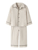 Lil Atelier Sage - Nun Pyjamas Set - Turtledove / Mulled Basil