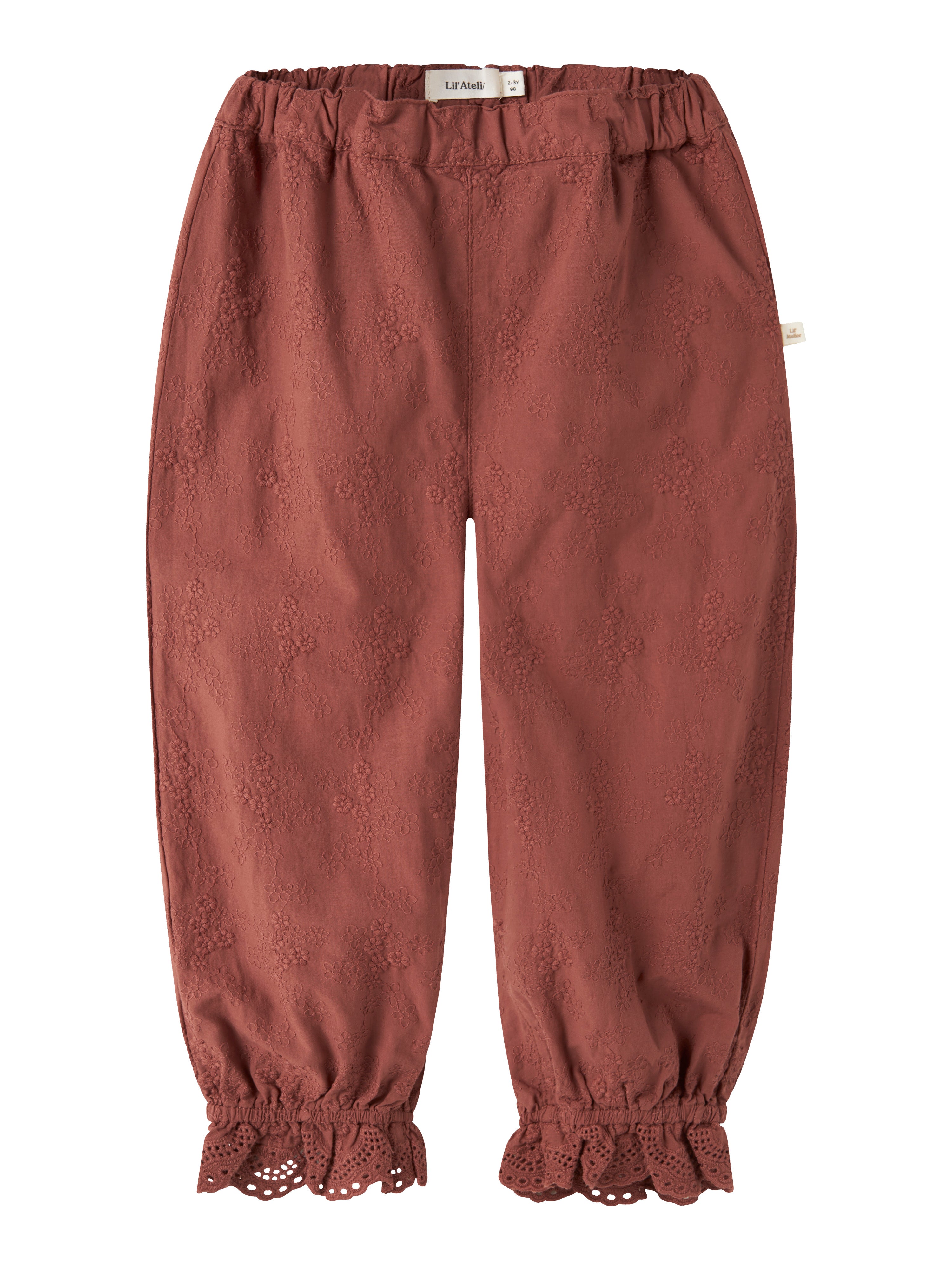 Lil Atelier - Nopa Loose Pant - Mahogany