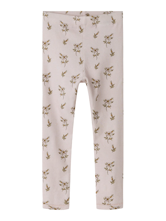 Lil Atelier Gayo - Sag Slim Leggings - Hushed Violet / Apple Rose