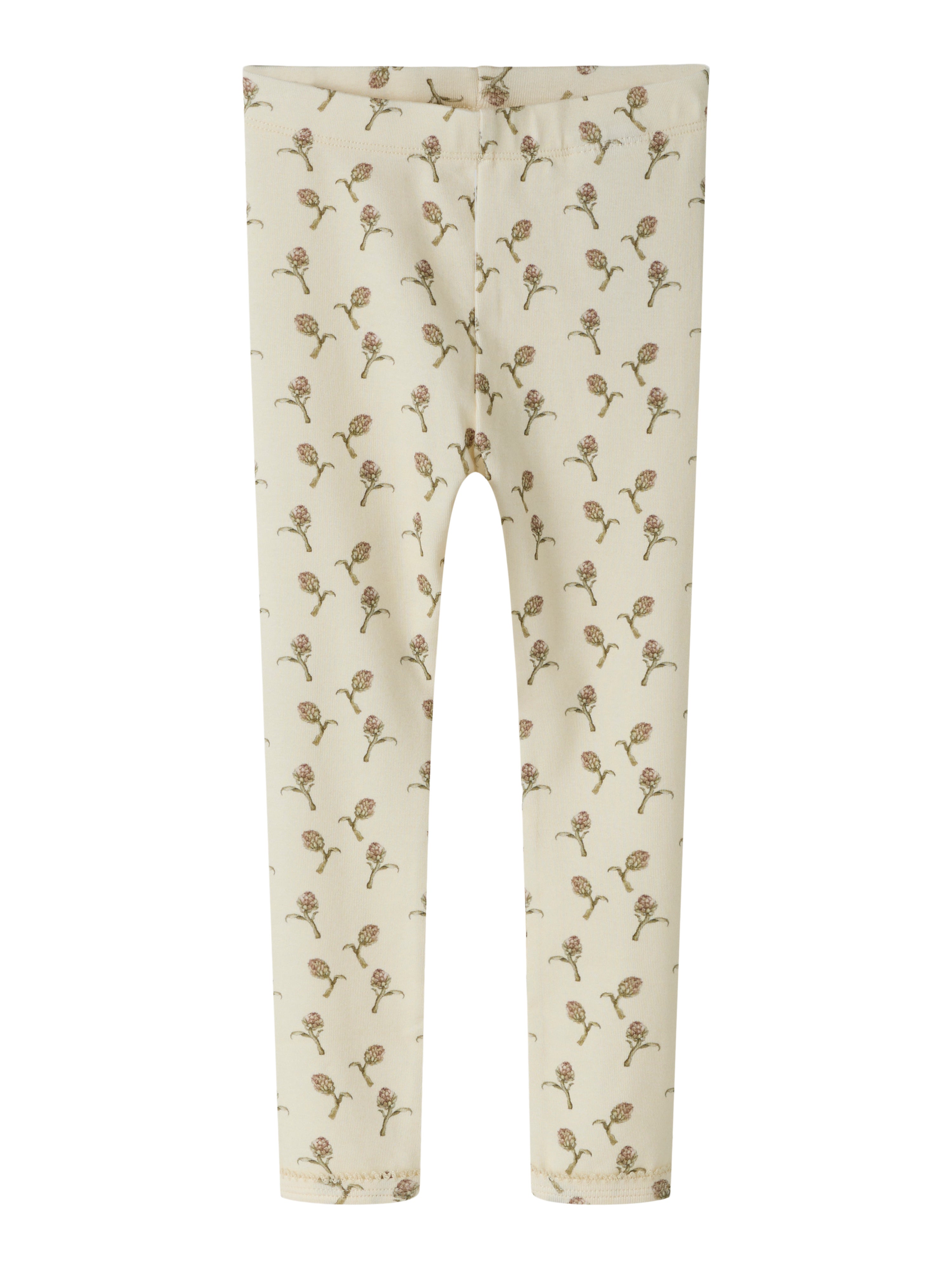 Lil Atelier Gayo - Sag Slim Leggings - Turtledove / Artichoke