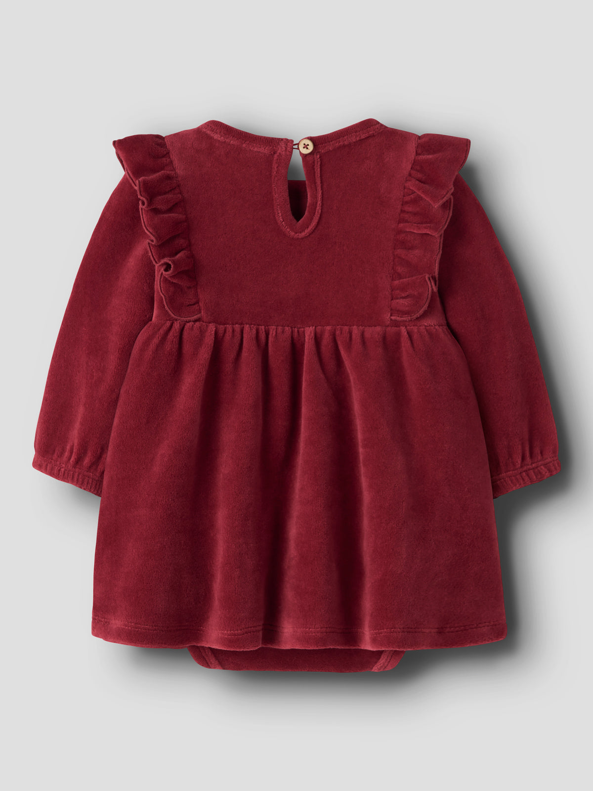 Lil Atelier Saga - LS Body Dress - Biking Red