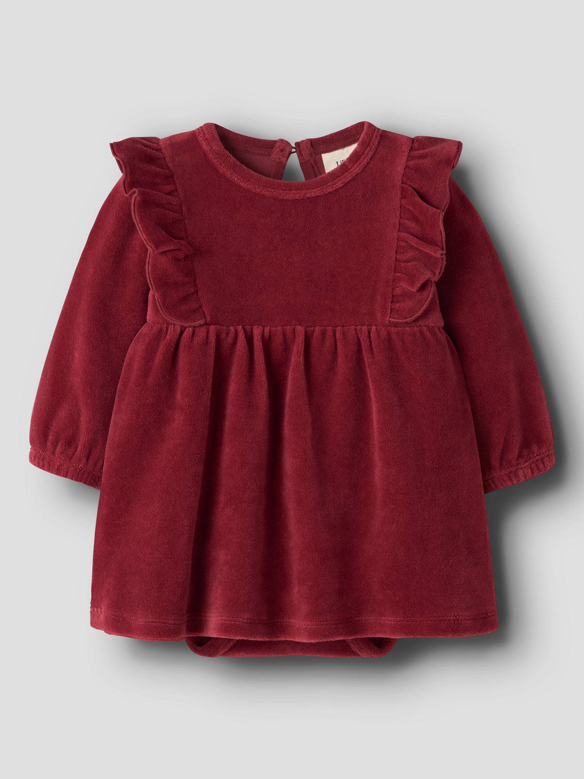 Lil Atelier Saga - LS Body Dress - Biking Red