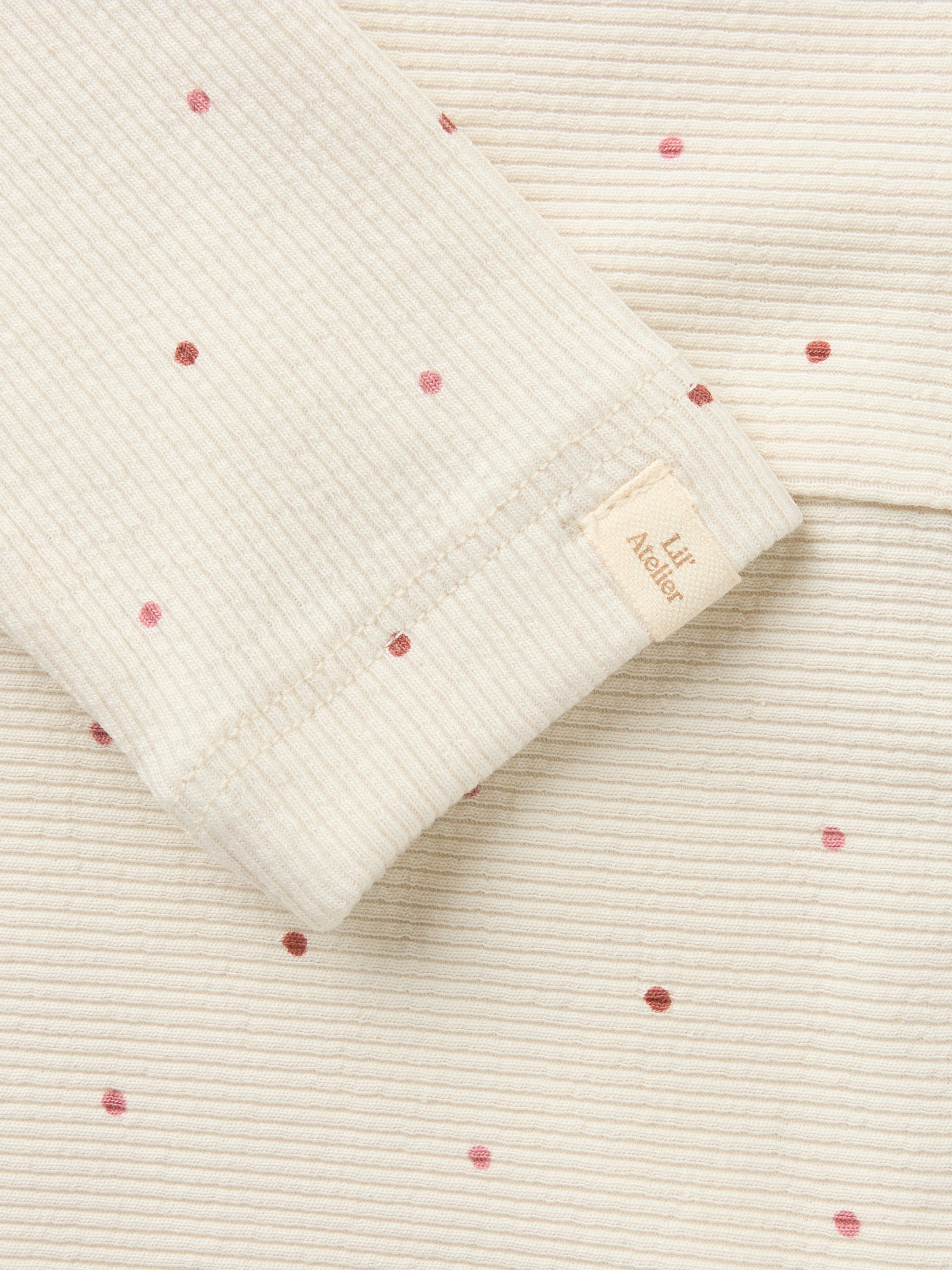 Lil Atelier - Gago Kye Slim Legging - Turtledove / Dot