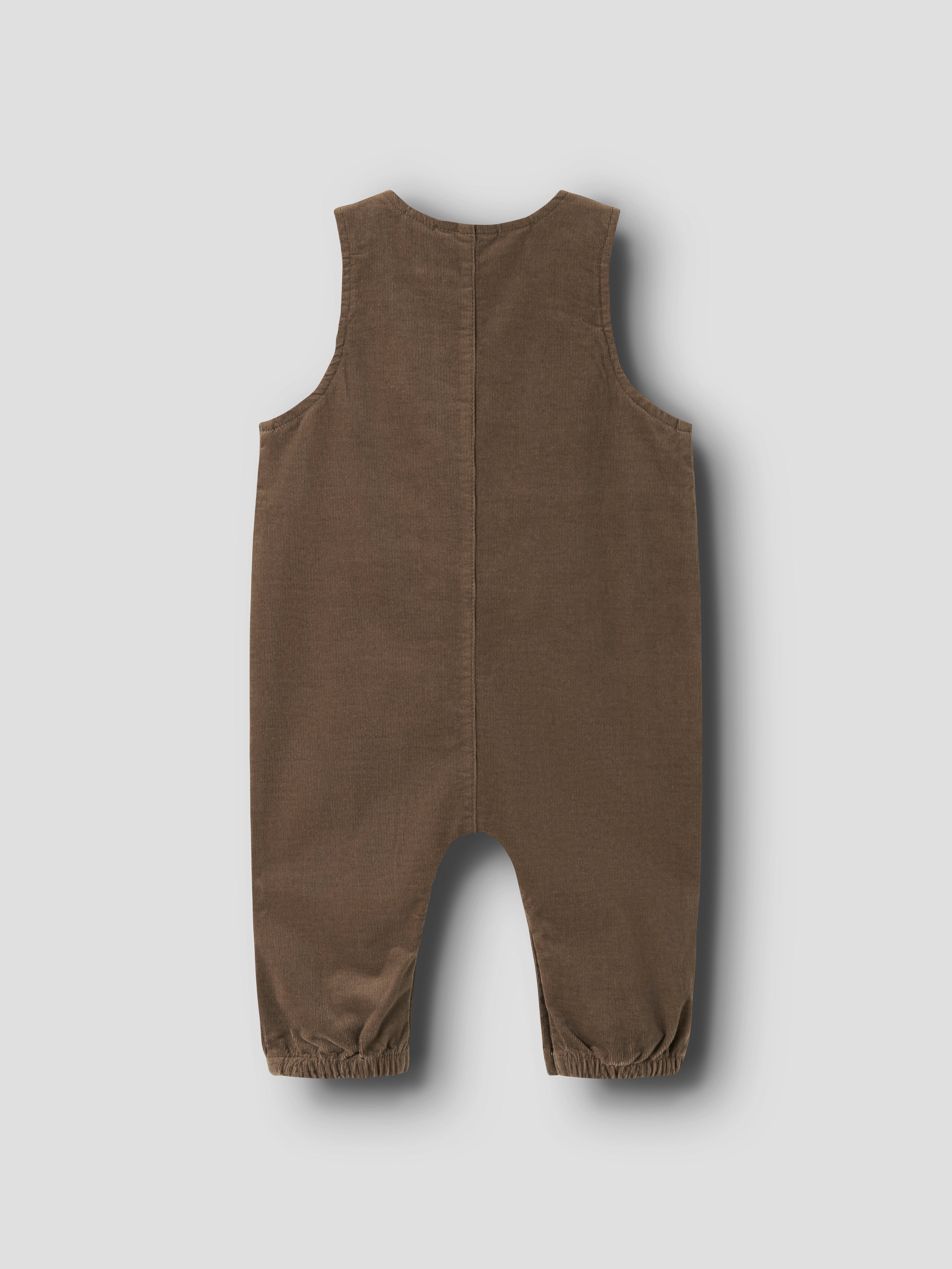 Lil Atelier Somba - Loose Cord Overall -  Teak