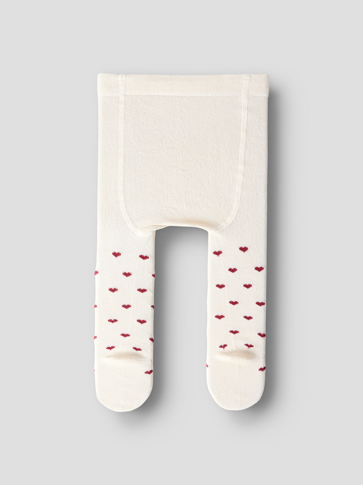 Lil Atelier Reba - Len Pantyhose - Turtledove / Biking Red