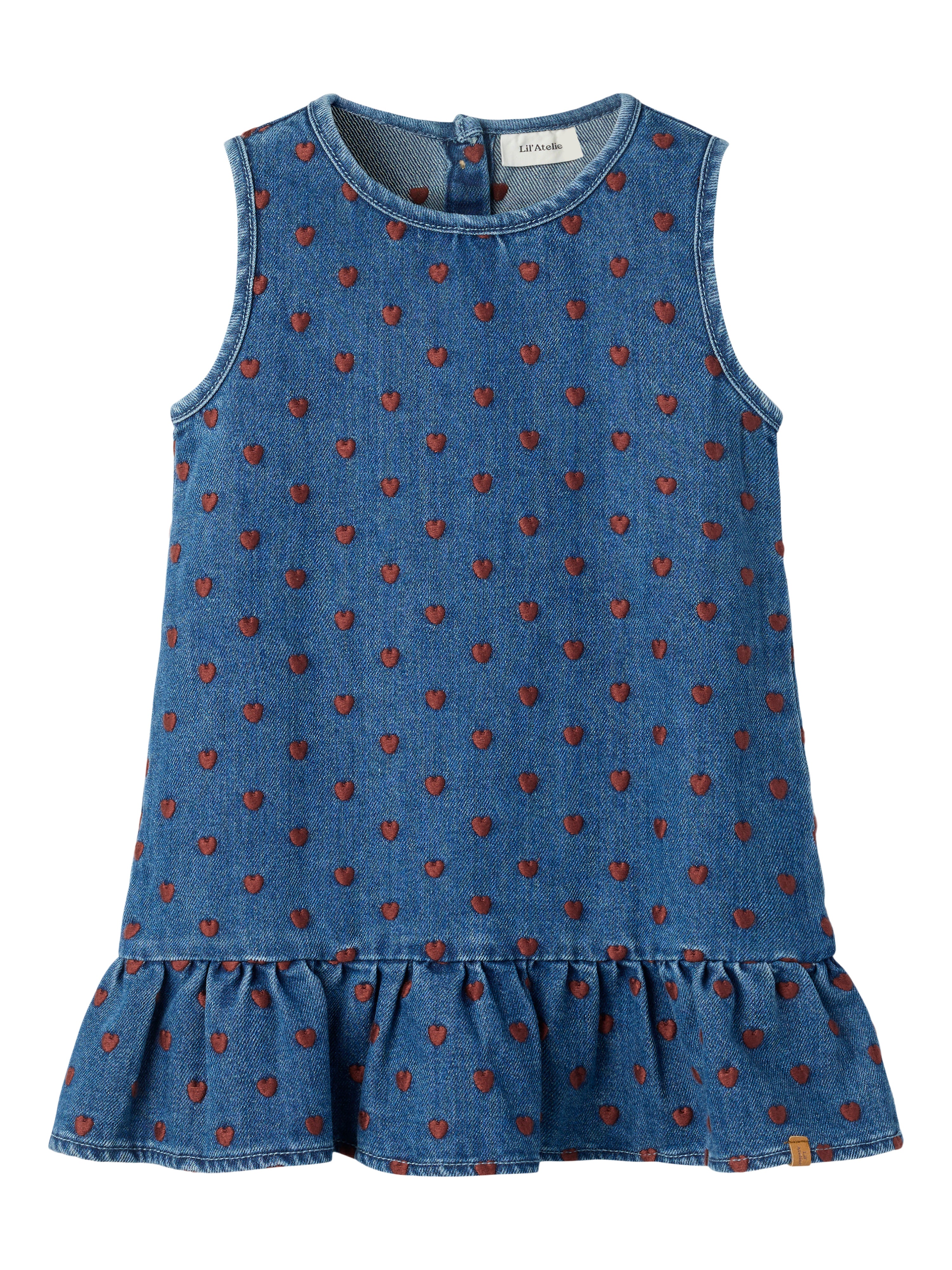 Lil Atelier Liva - Lea Spencer - Dark Blue Denim/Hearts