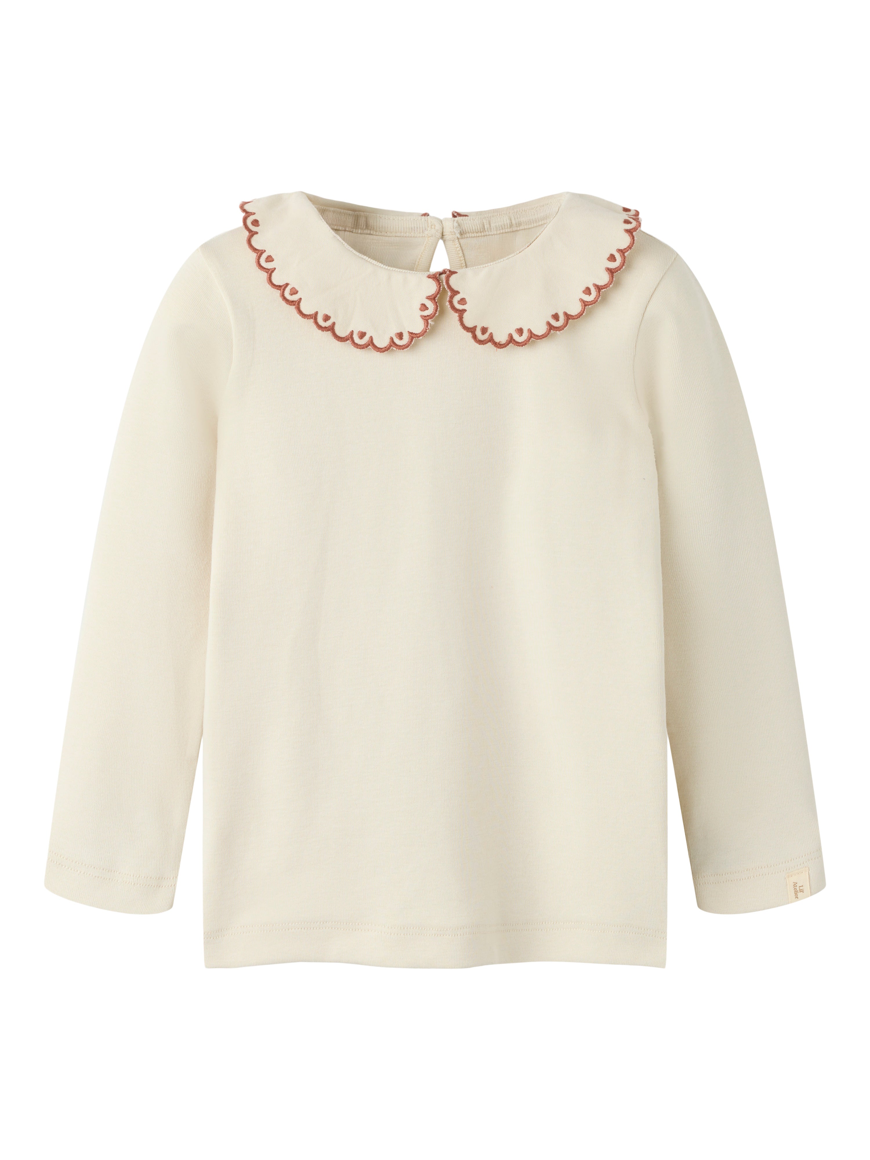Lil Atelier Fundo - Loa LS Slim Top - Turtledove