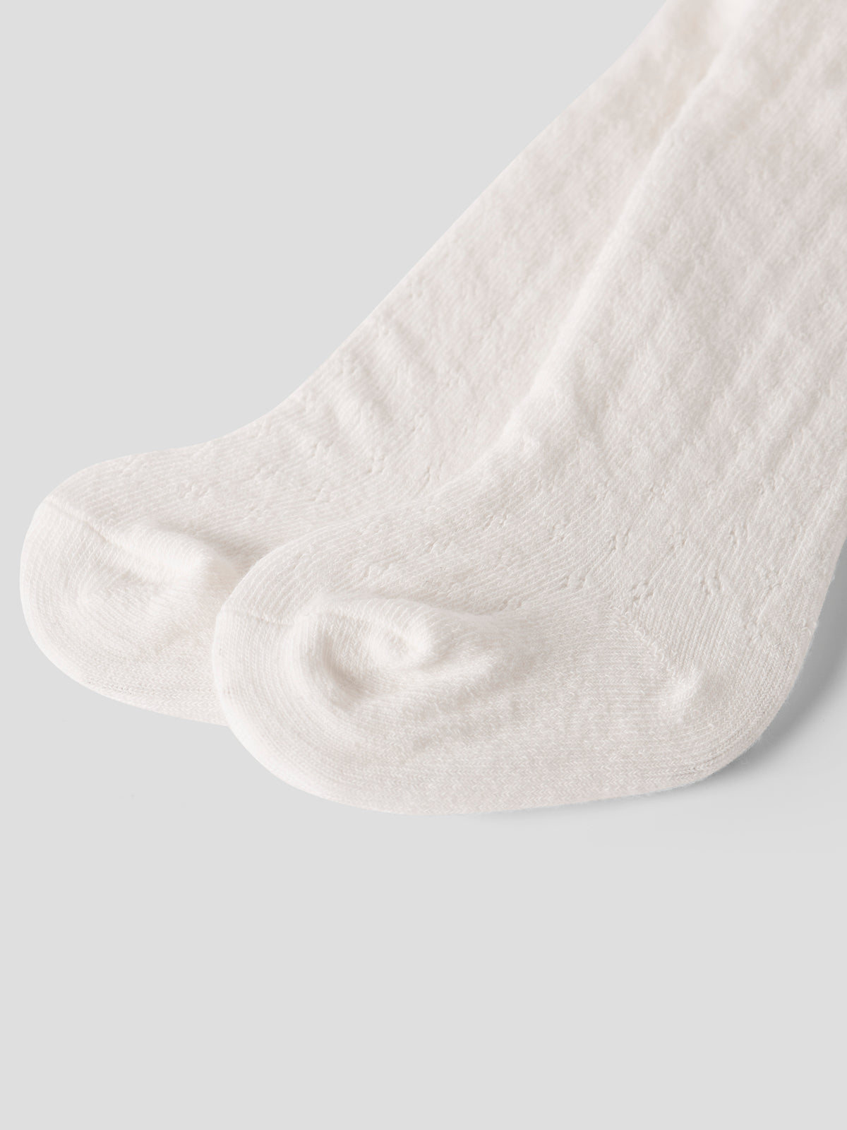 Lil Atelier Ilso - Rug Pointelle Pantyhose - Coconut Milk