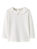 Lil Atelier Fundo - Lia LS Slim Top - Coconut Milk / Coconut Milk
