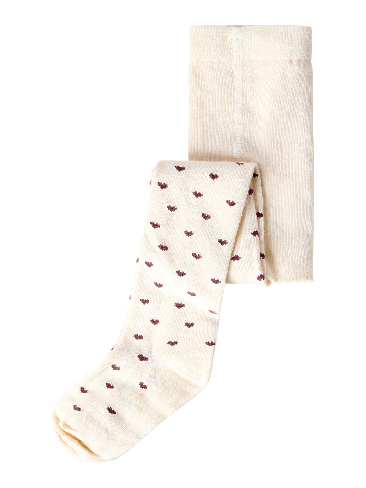 Lil Atelier Reba - Len Pantyhose - Turtledove / Rose Taupe