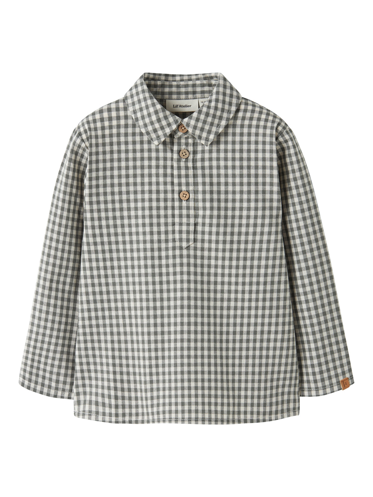 Lil Atelier Roanne - LS Loose Shirt - Mulled Basil