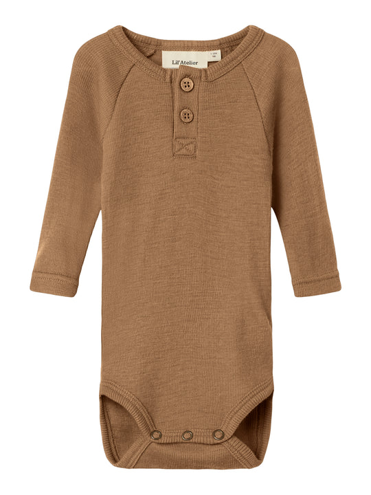 Lil Atelier Noel Neb Wool Body - Tigers Eye