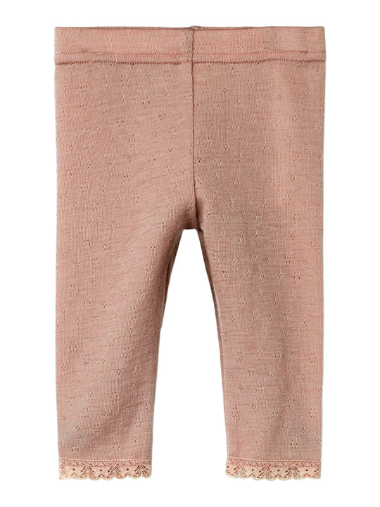 Lil Atelier Noel Nab Wool Leggings - Roebuck