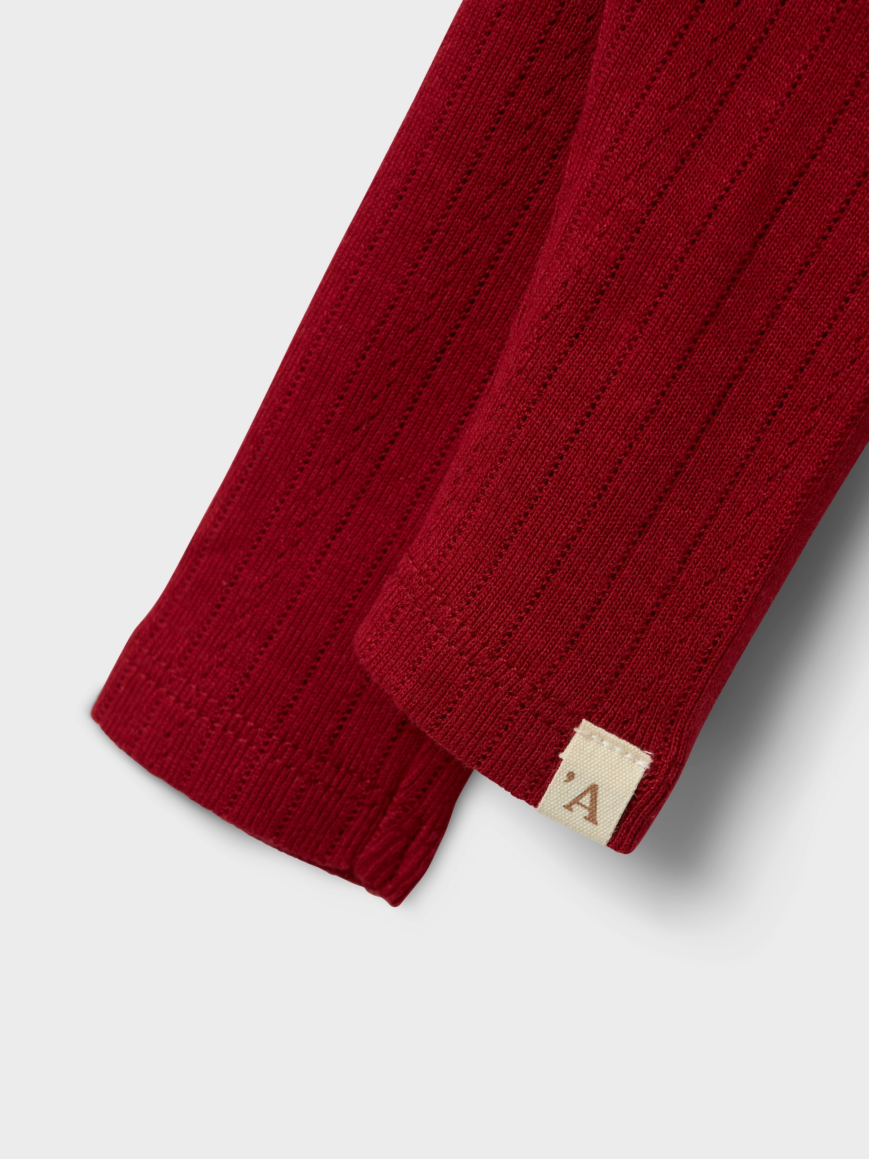 Lil Atelier Rachel Nam Slim Leggings - Red Dahlia