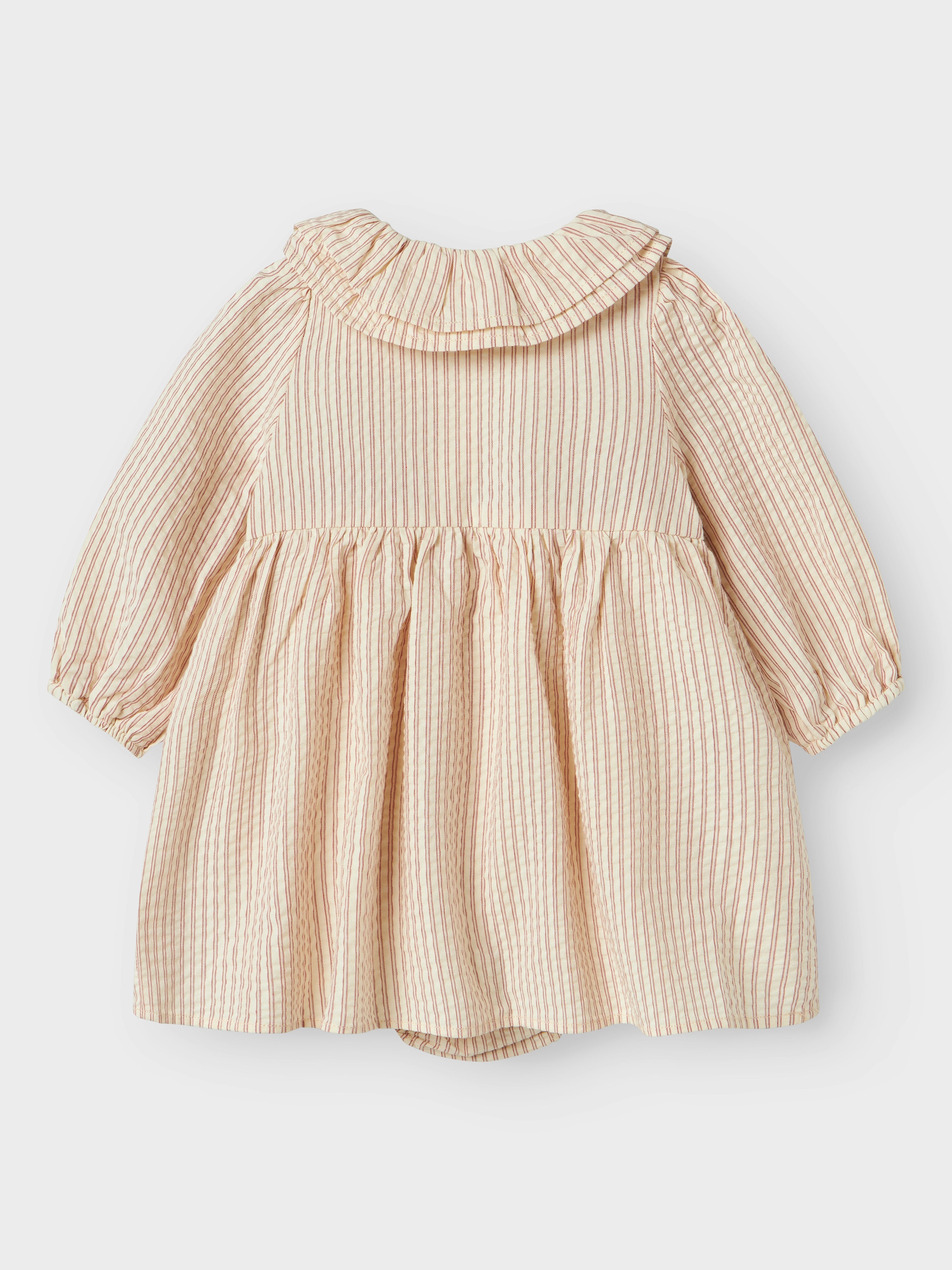 Lil Atelier Lucia LS Body Dress - Turtledove