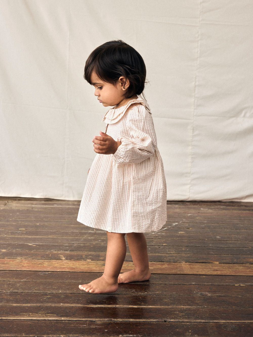 Lil Atelier Lucia LS Body Dress - Turtledove