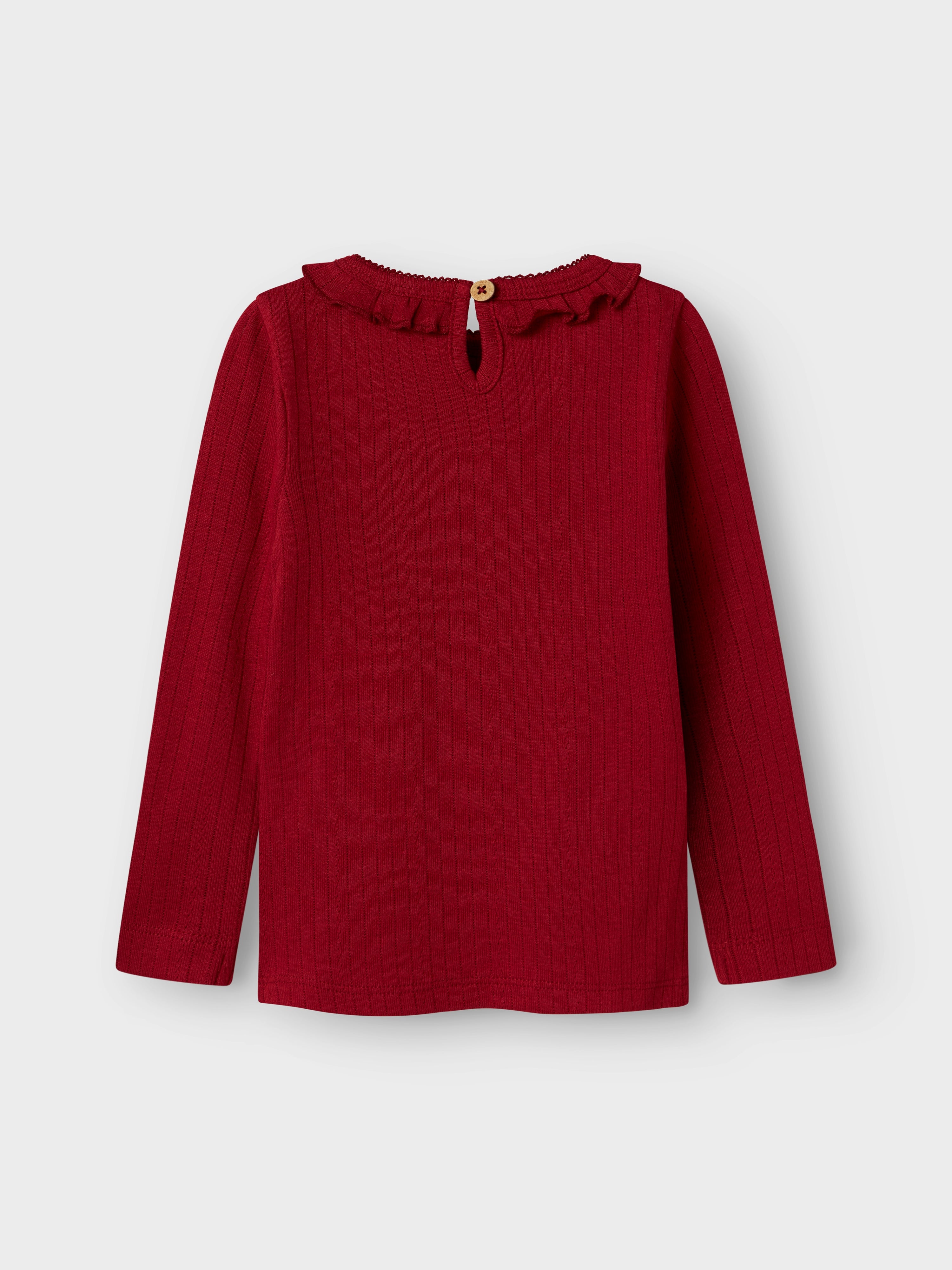 Lil Atelier Rachel Nis Slim Shirt - Red Dahlia