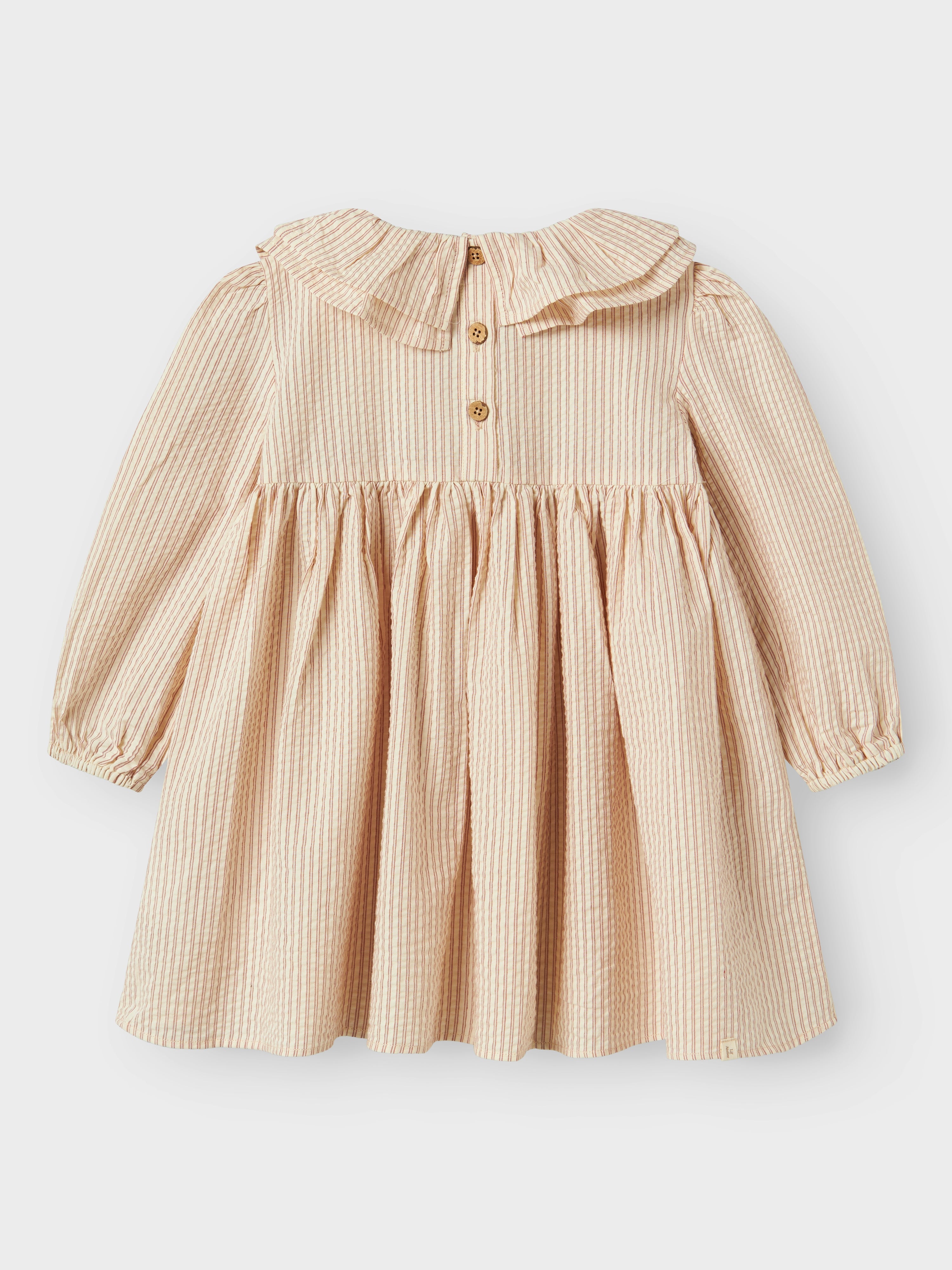 Lil Atelier Lucia LS Dress - Turtledove