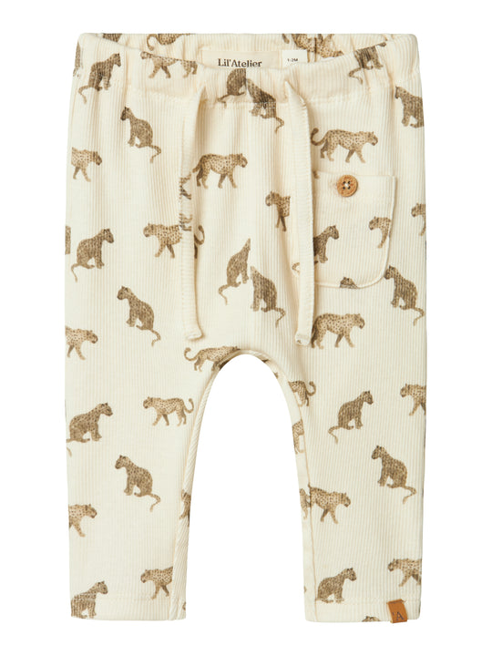Lil Atelier Lavo Elf Loose Pants - Turtledove