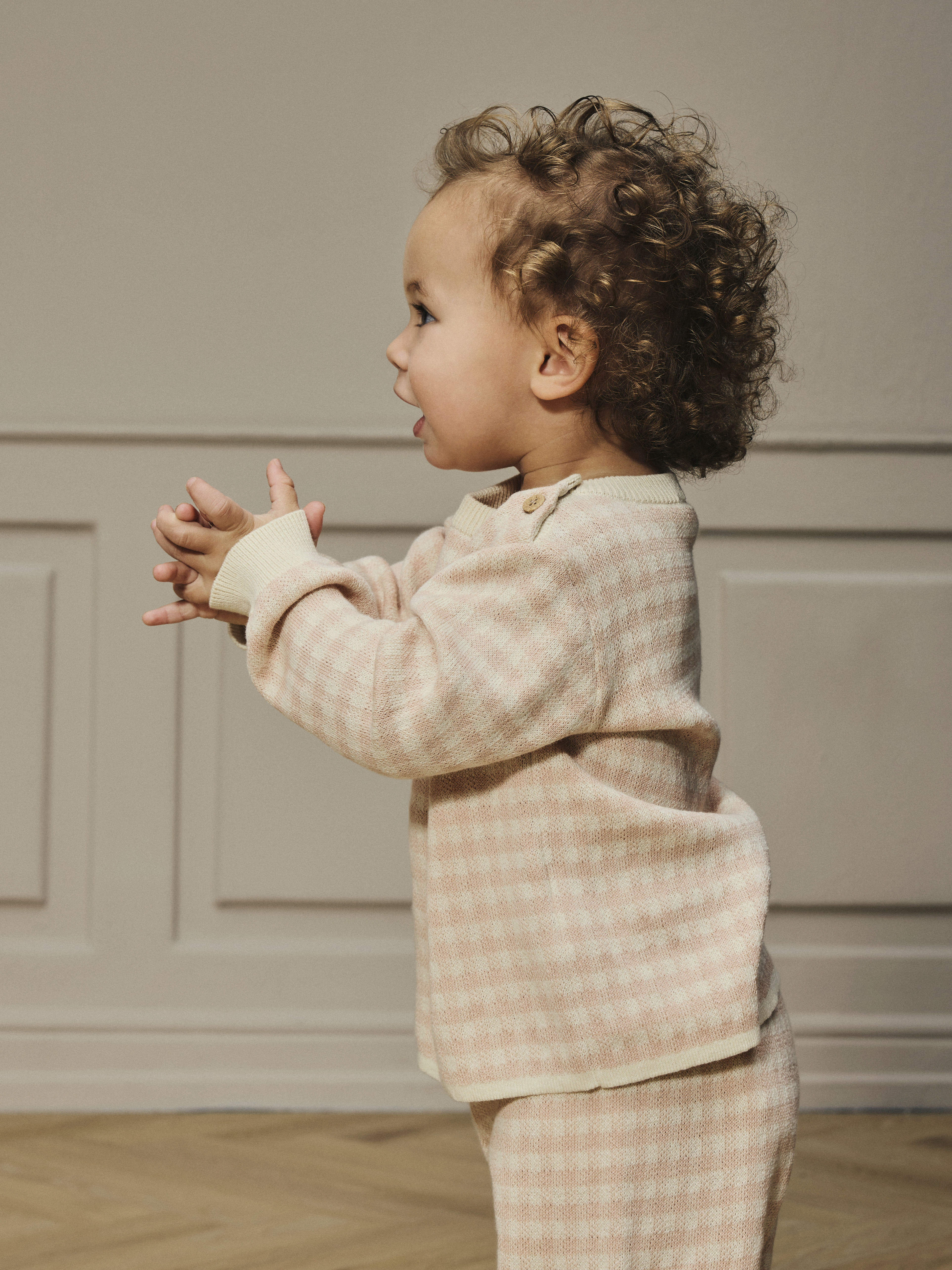 Lil Atelier Nadie Loose Knit - Cameo Rose