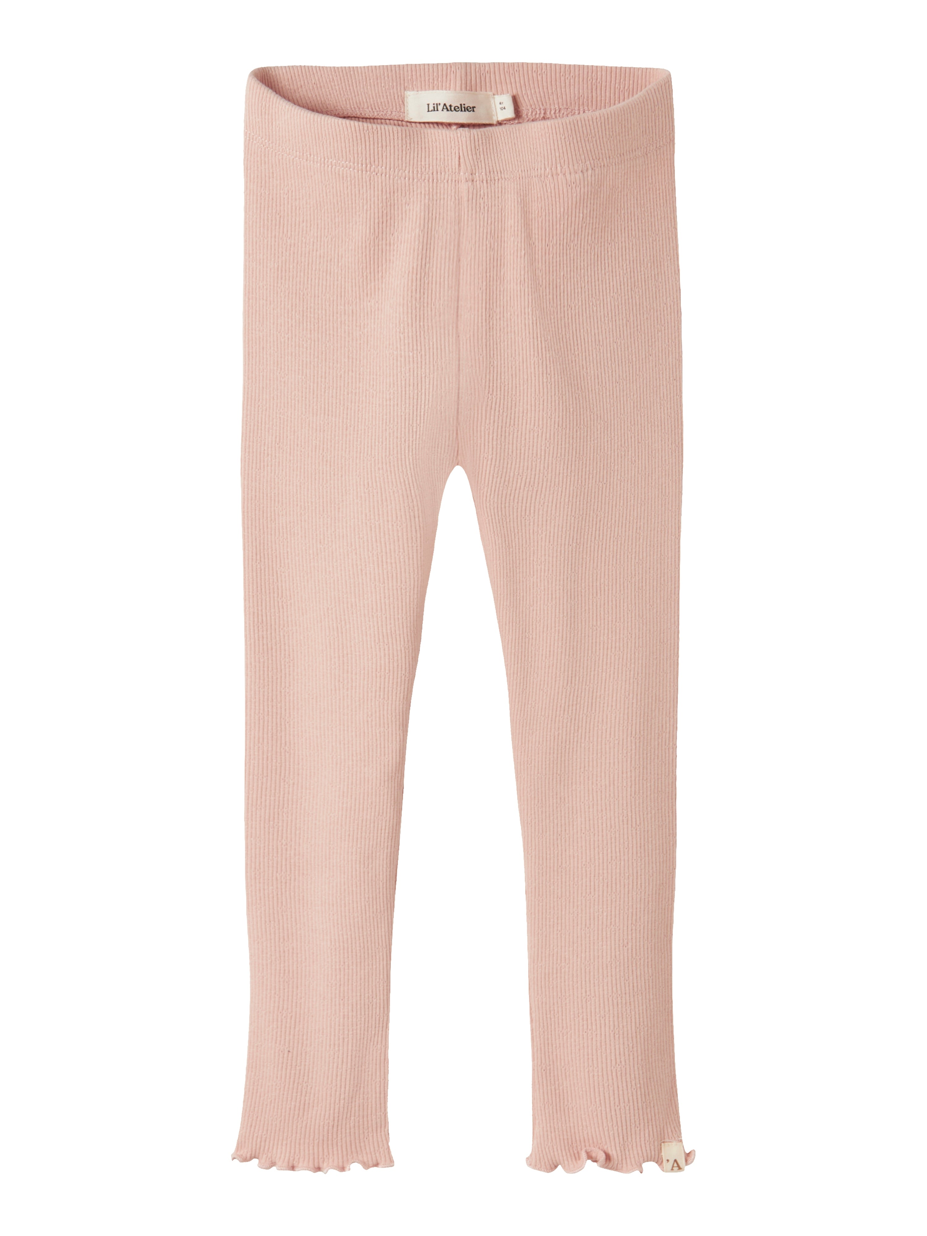 Lil Atelier Nora Slim Leggings - Cameo Rose