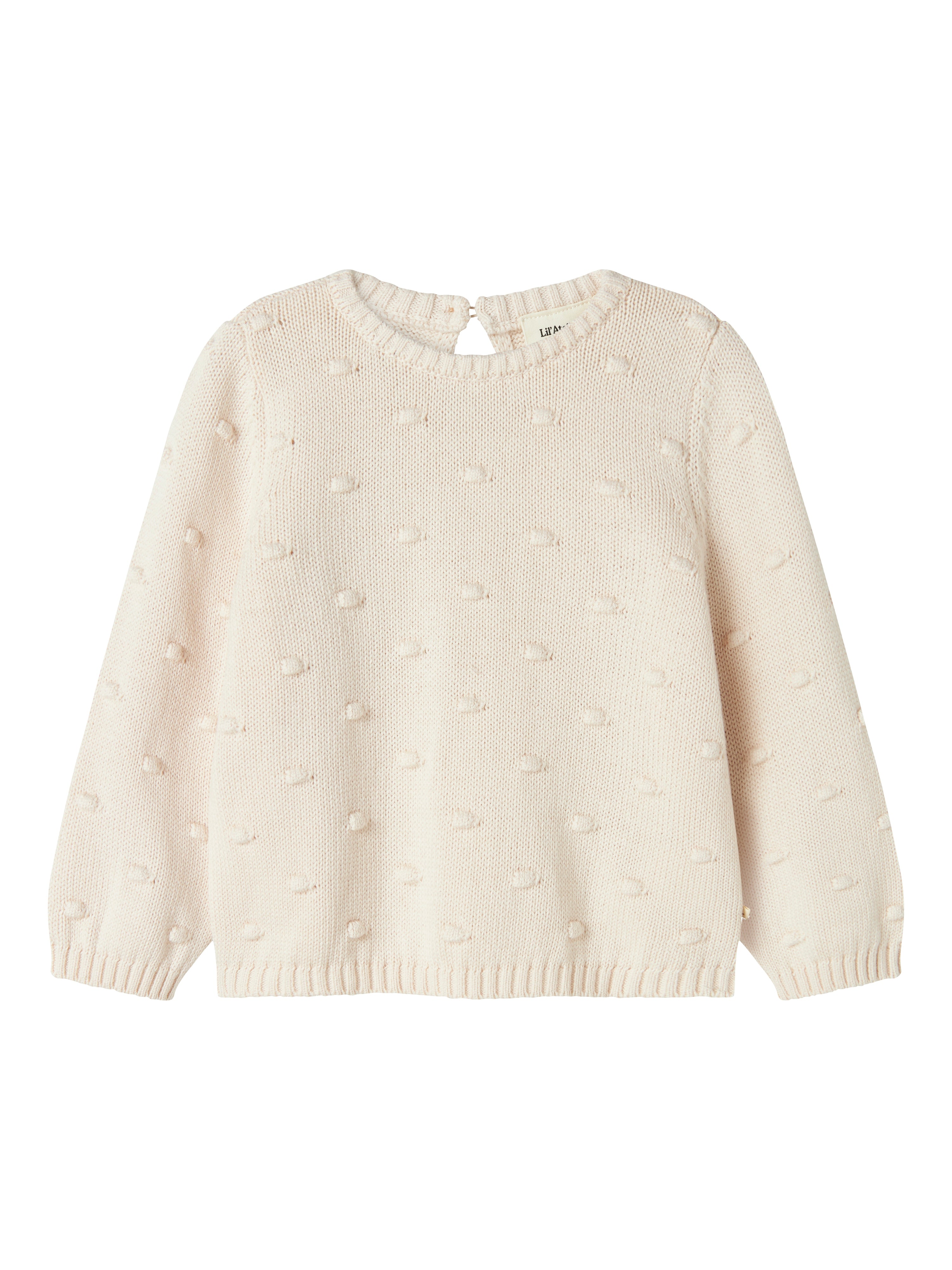 Lil Atelier Gable Loose Knit - Pastel Parchment