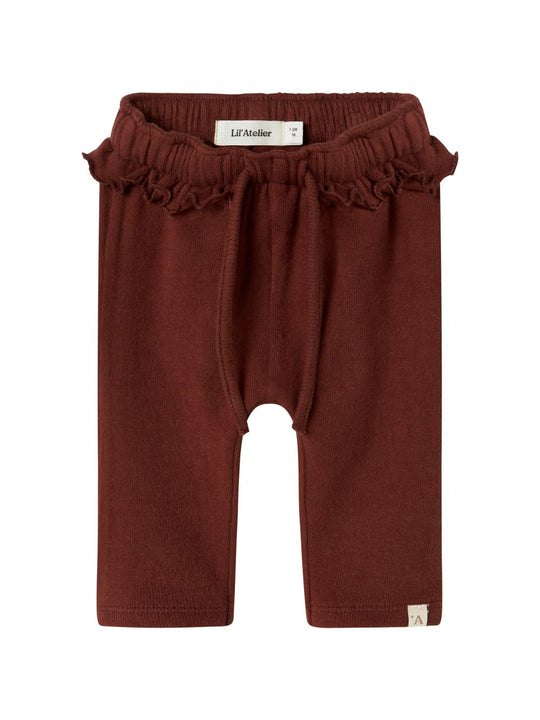Lil Atelier Thora Hun Loose Pants - Hot Chocolate