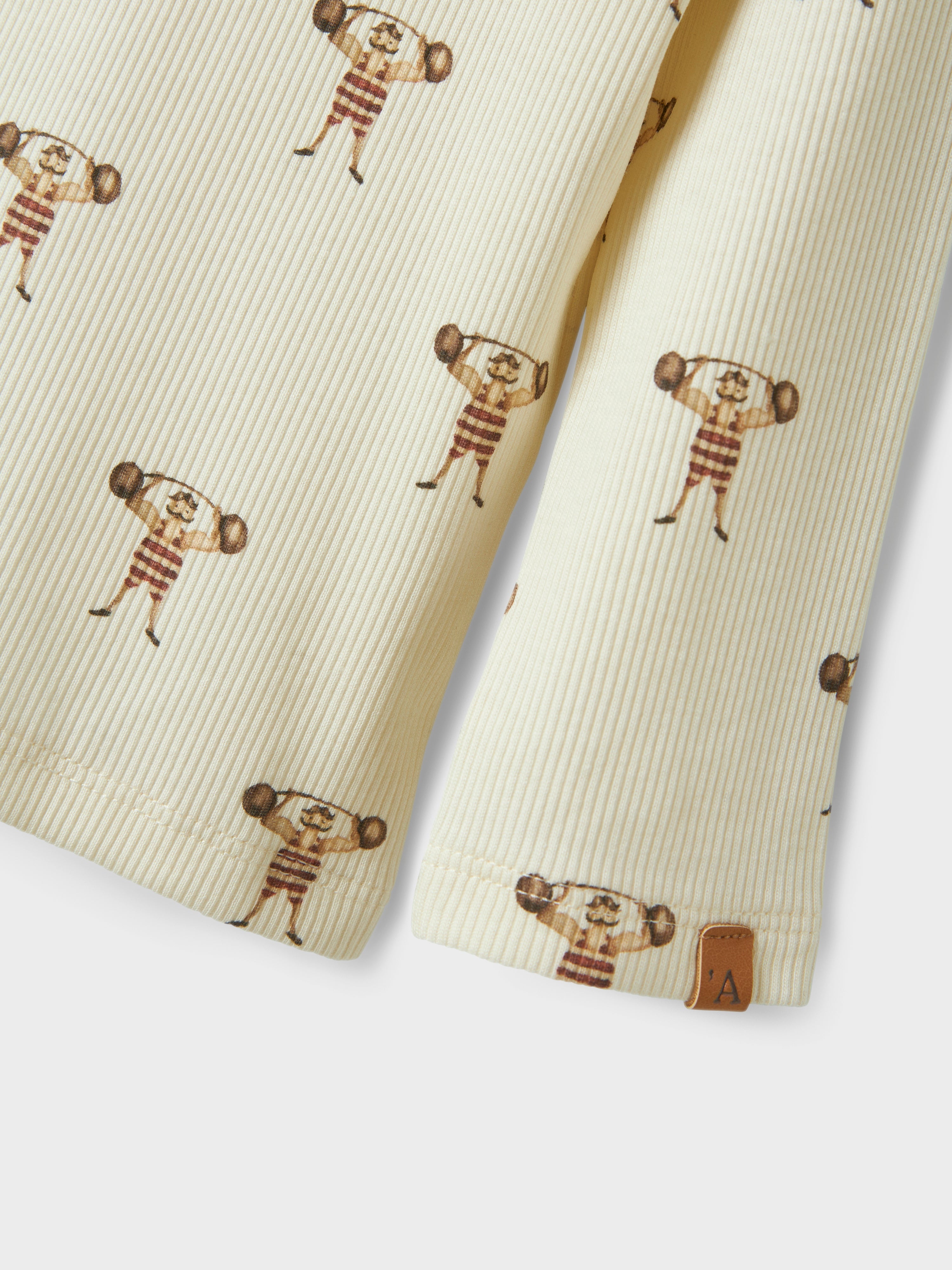 Lil Atelier Lavo Enk Top - Turtledove/Strong man