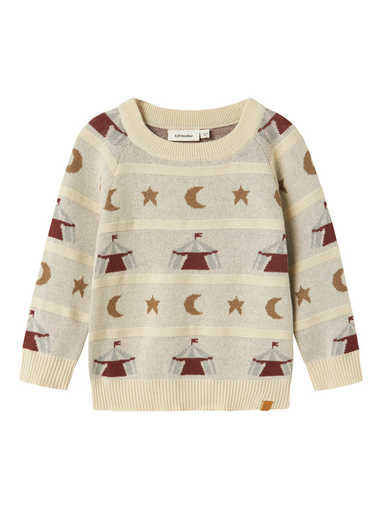 Lil Atelier Lamai Knit - Turtledove
