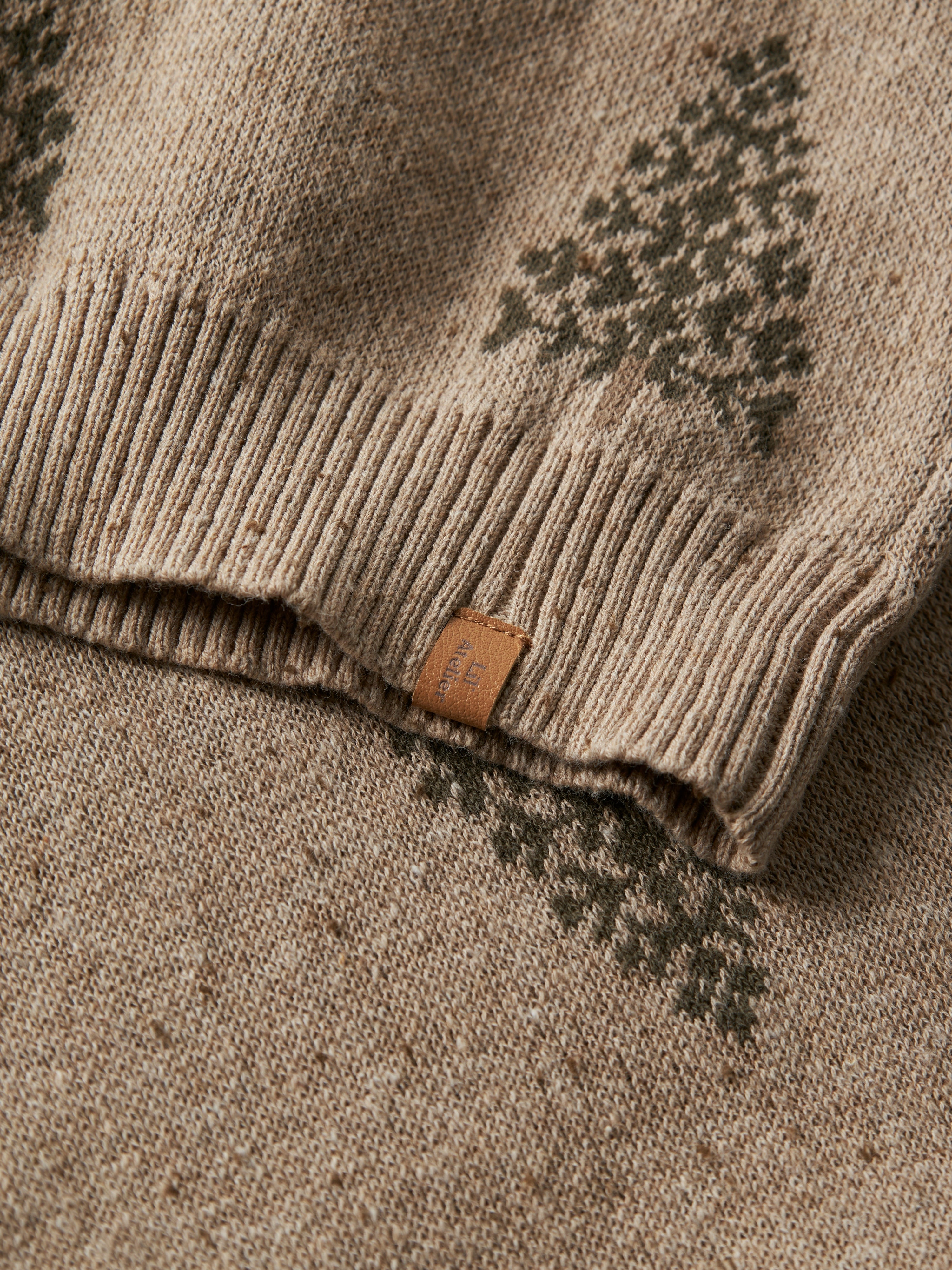 Lil Atelier Galto Bob Knit - Oxford Tan
