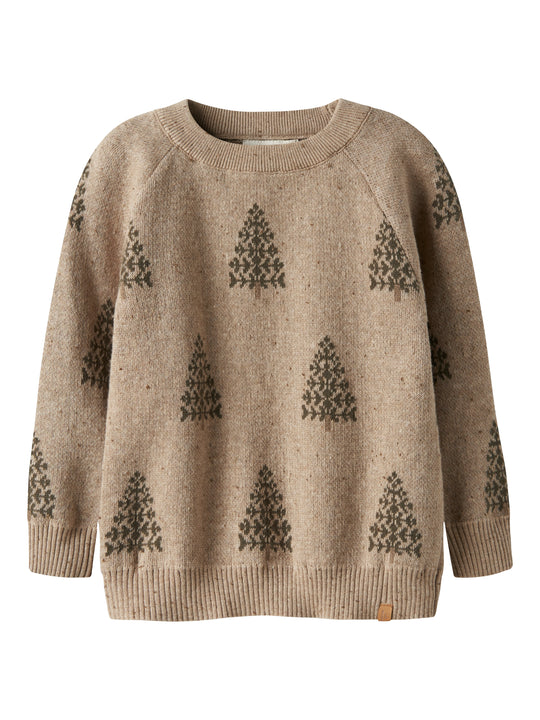Lil Atelier Galto Bob Knit - Oxford Tan