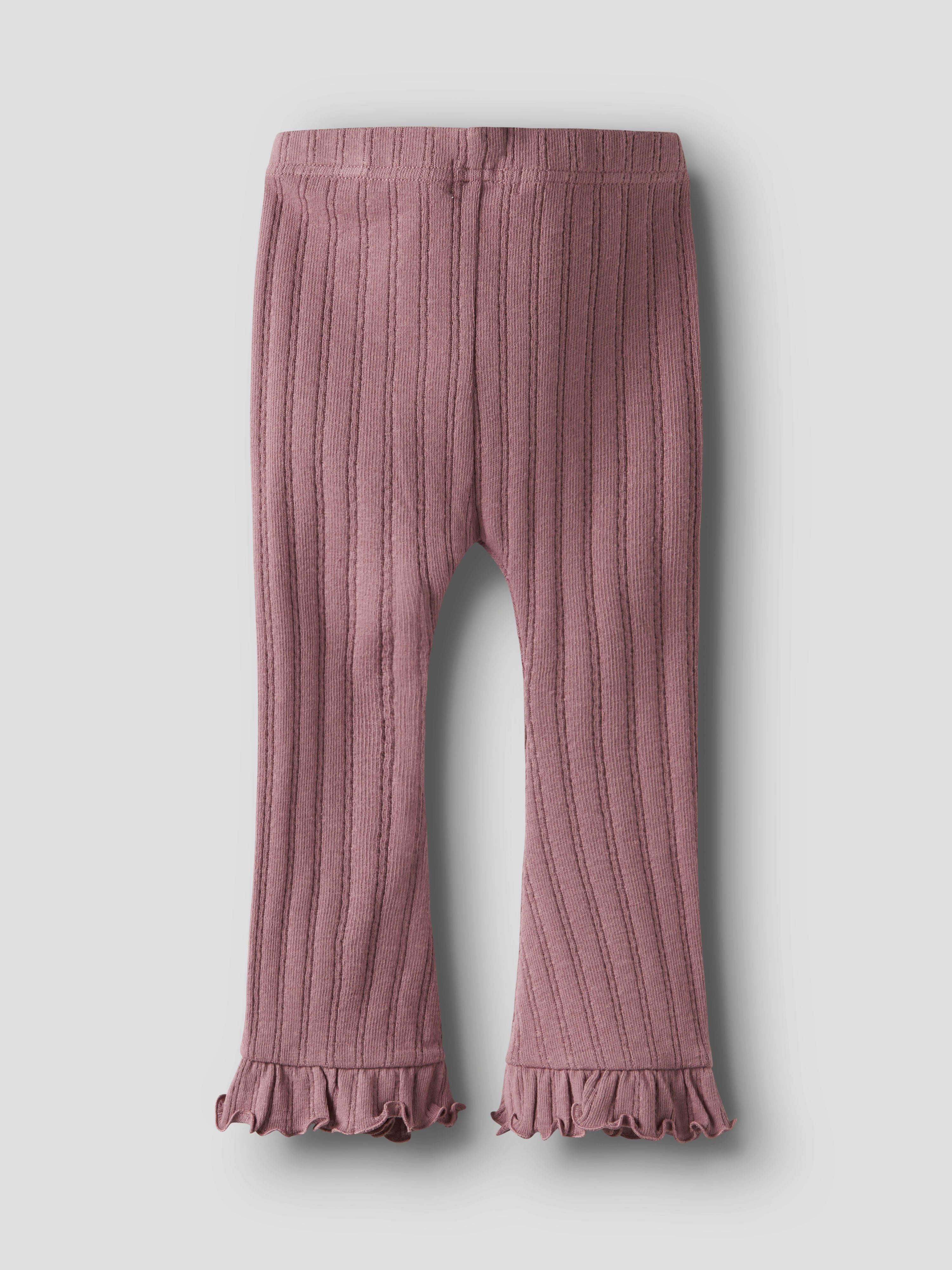 Lil Atelier Rita Sig Bootcut Legging - Nostalgia Rose
