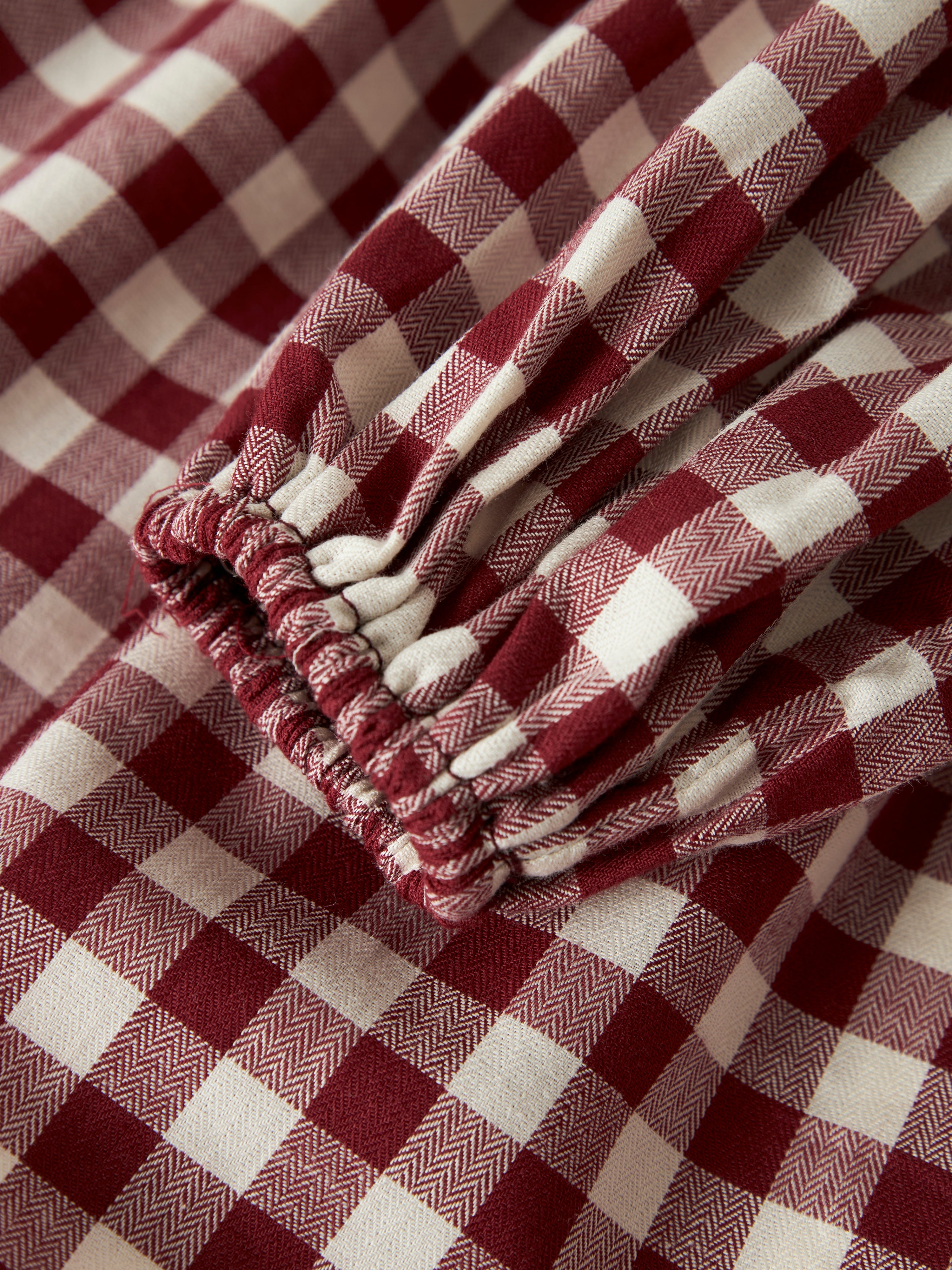 Lil Atelier Rio LS Loose Dress - Red Dahlia