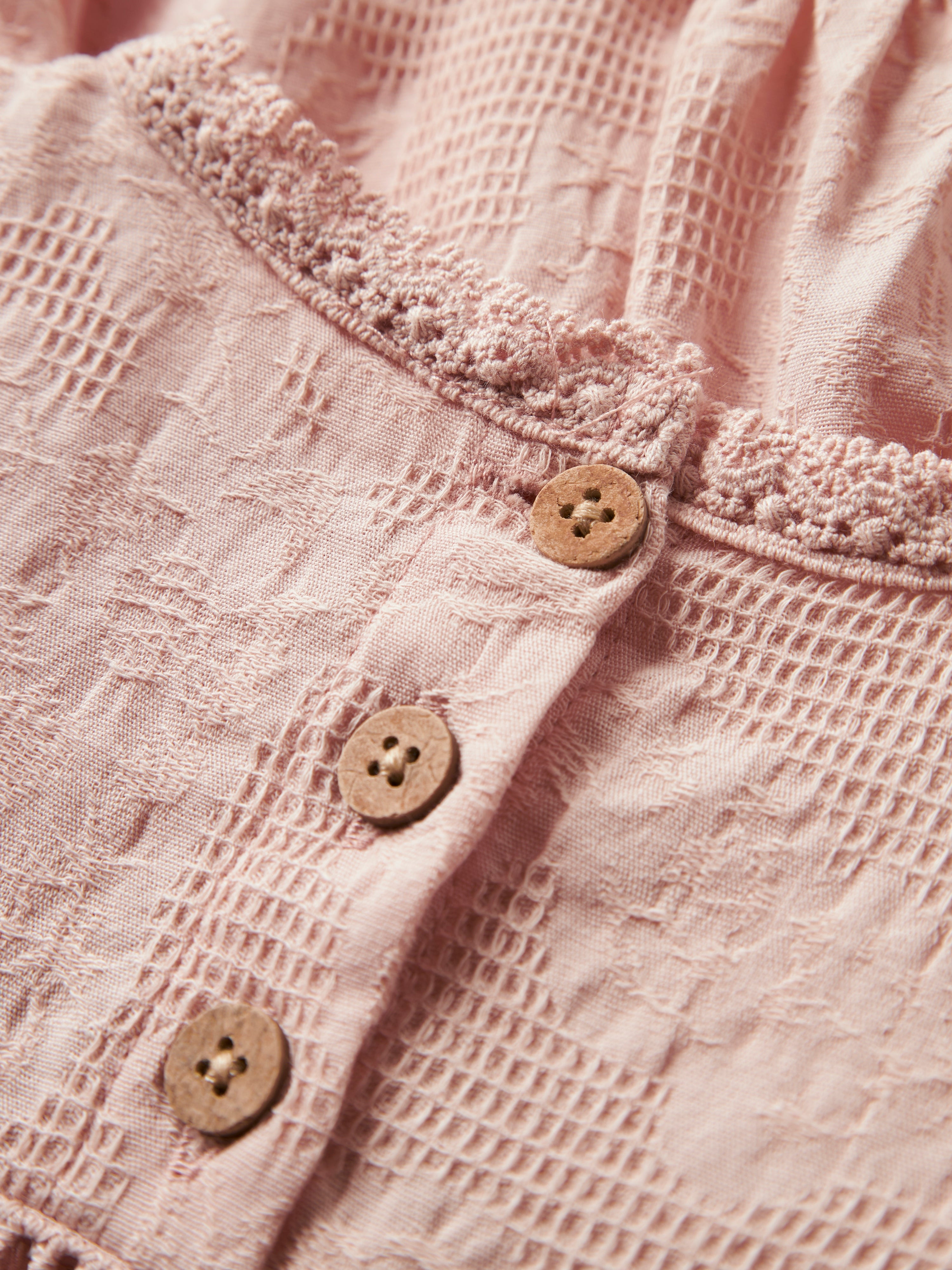 Lil Atelier Ofira Loose Shirt Body - Cameo Rose