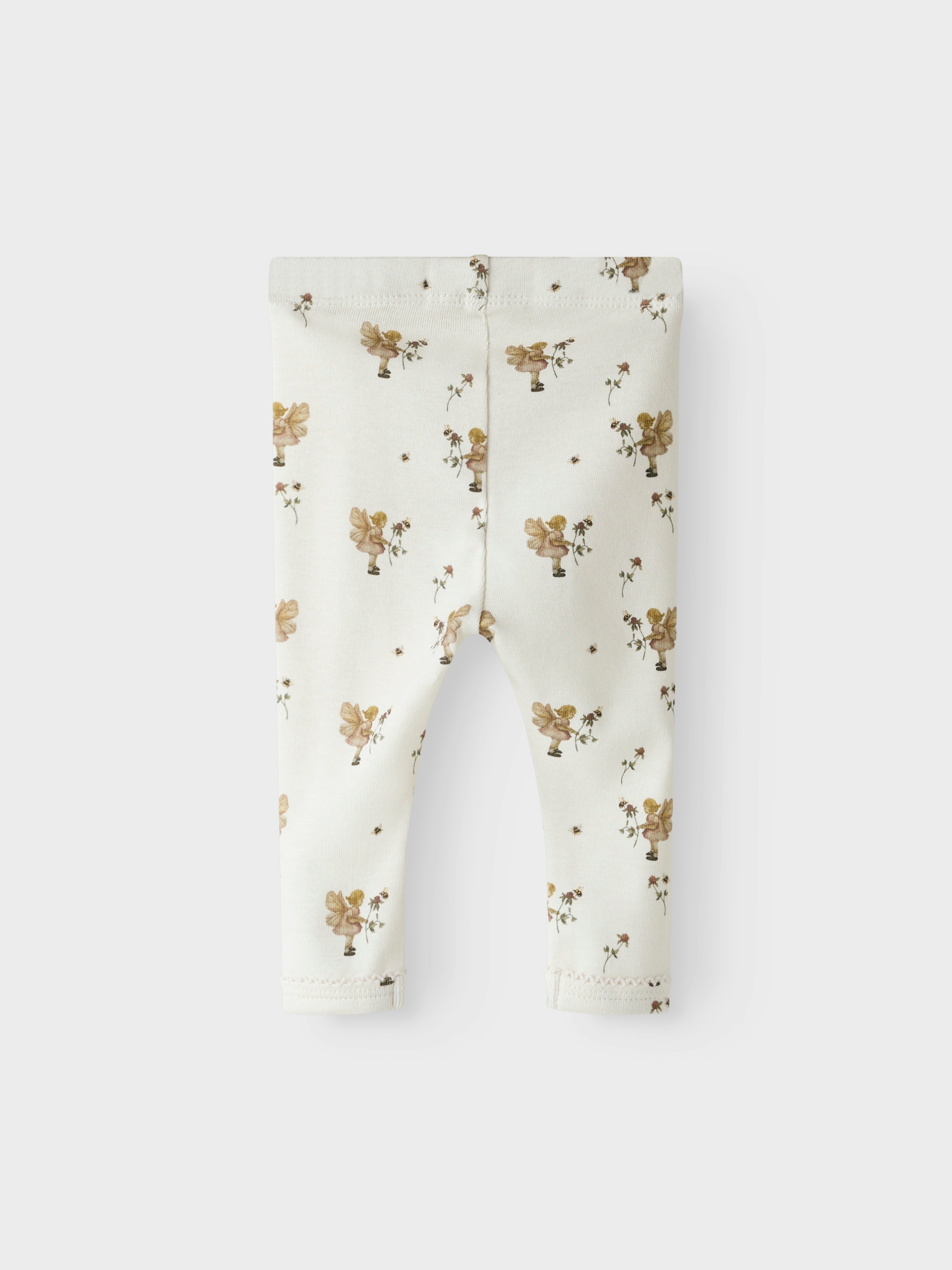Lil Atelier Layo Sin Leggings - Coconut Milk