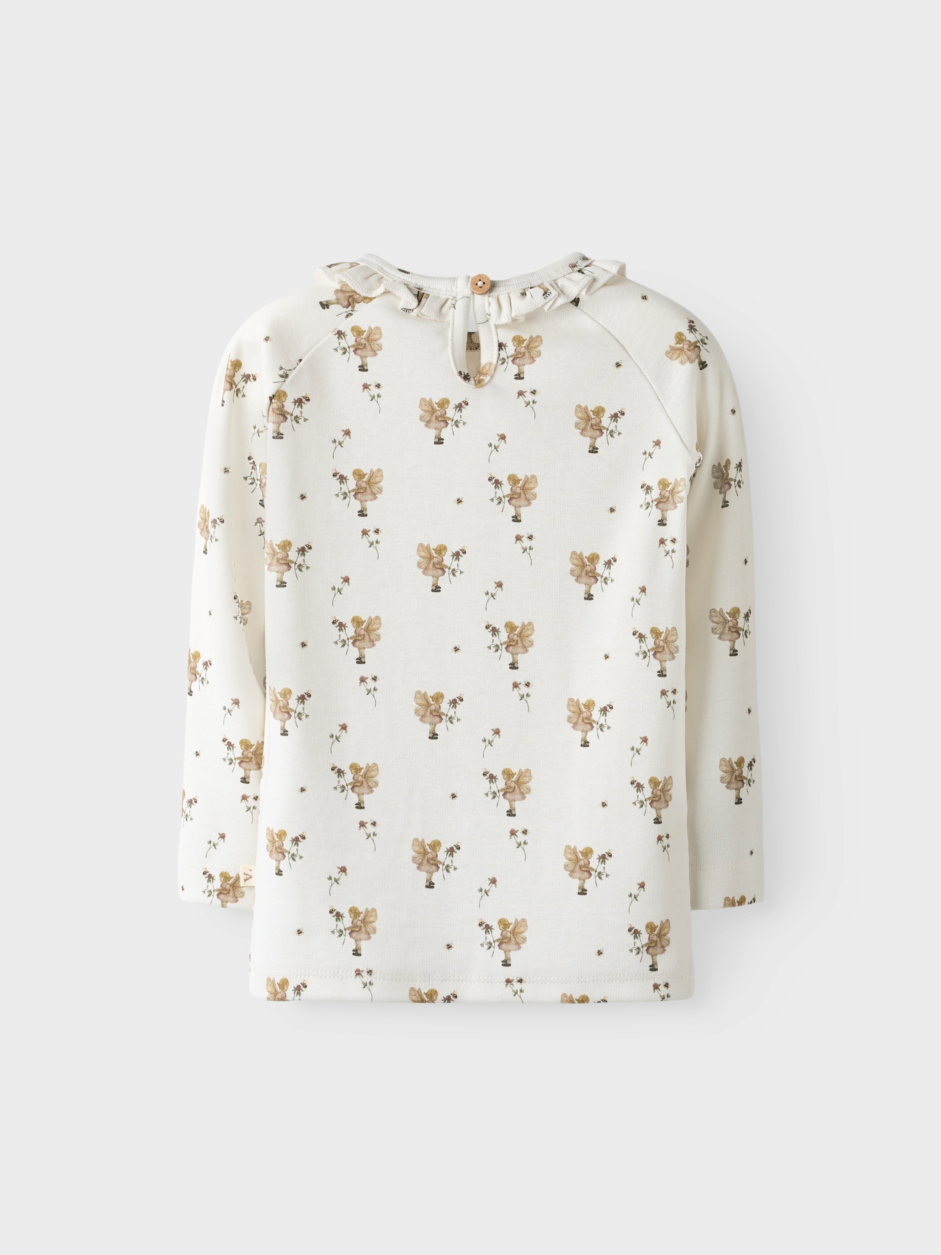 Lil Atelier Layo Loa Slim Top - Coconut Milk