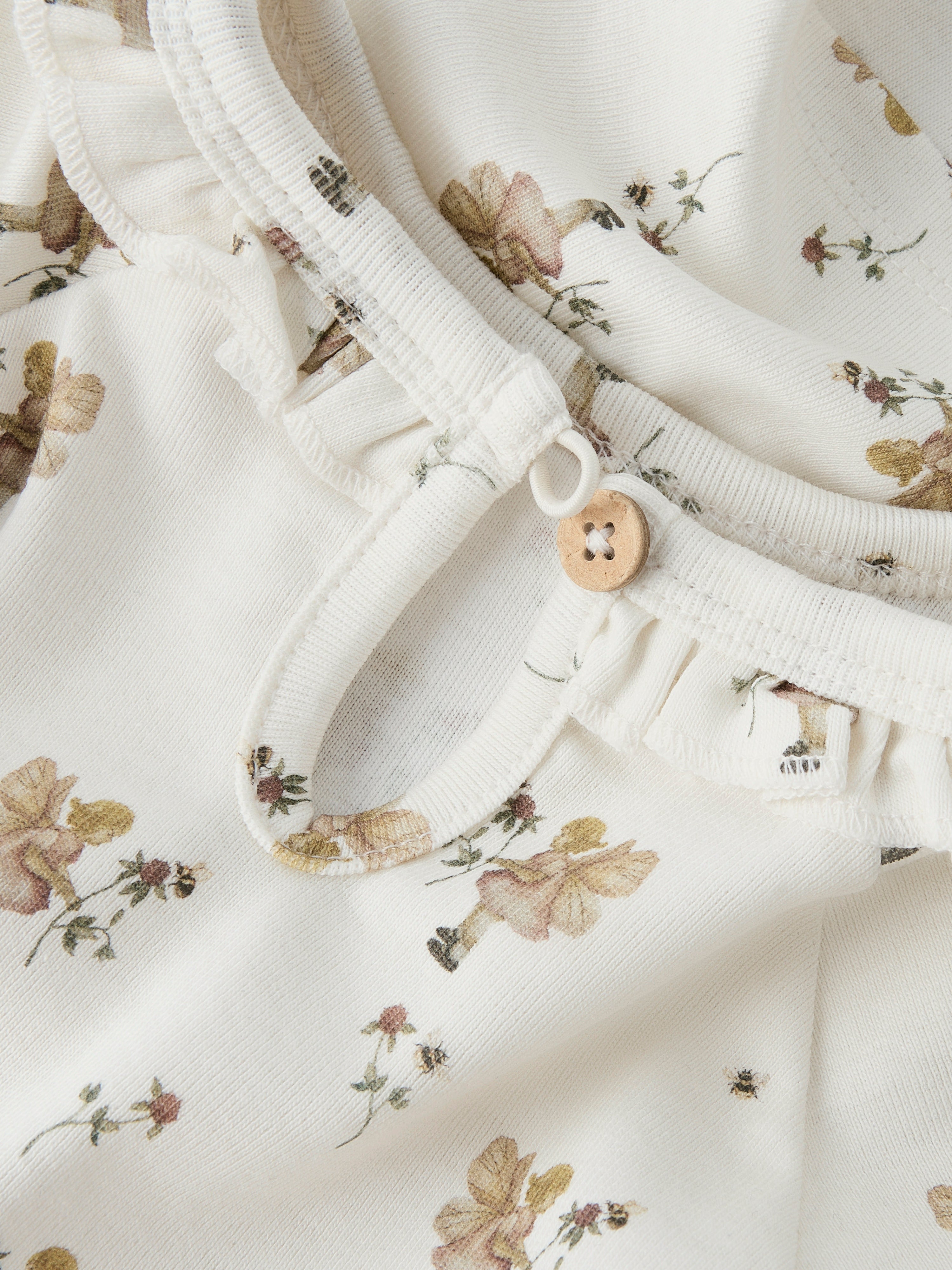 Lil Atelier Layo Loa Slim Top - Coconut Milk