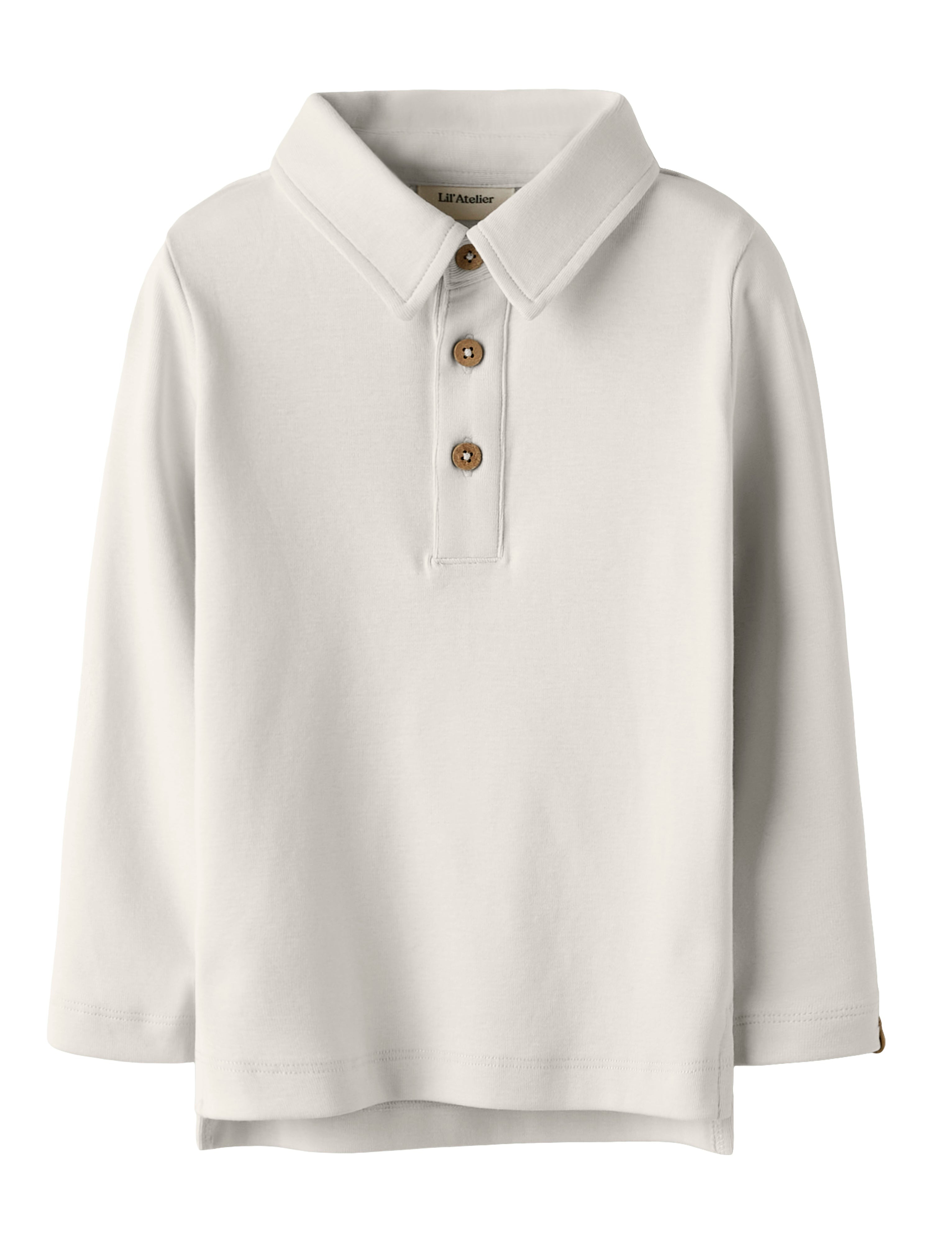 Lil Atelier Fundo Lup LS Top - Turtledove