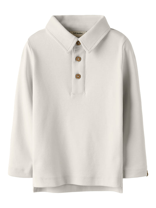 Lil Atelier Fundo Lup LS Top - Turtledove