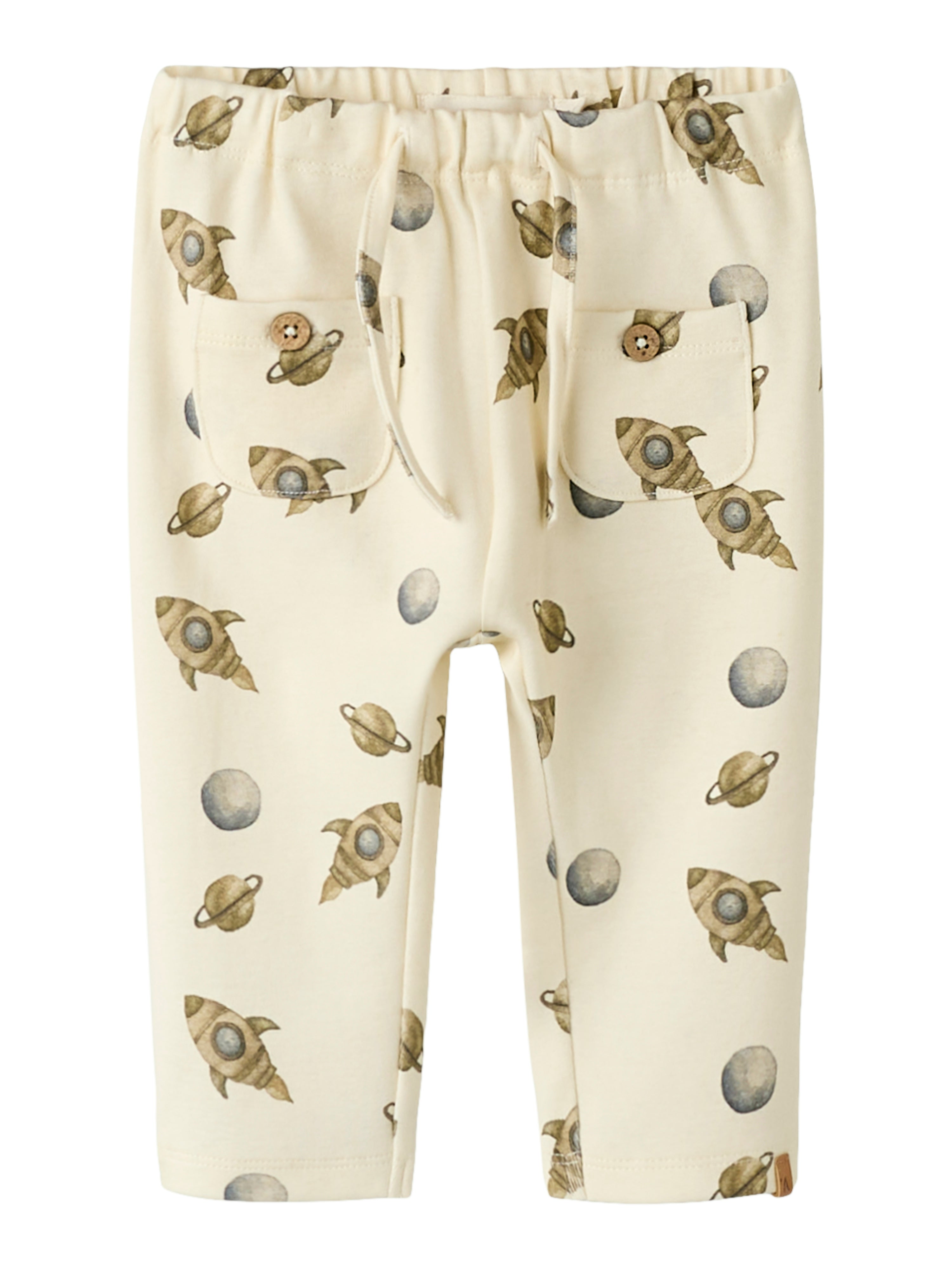 Lil Atelier Layo Gel Loose pants - Turtledove/Space