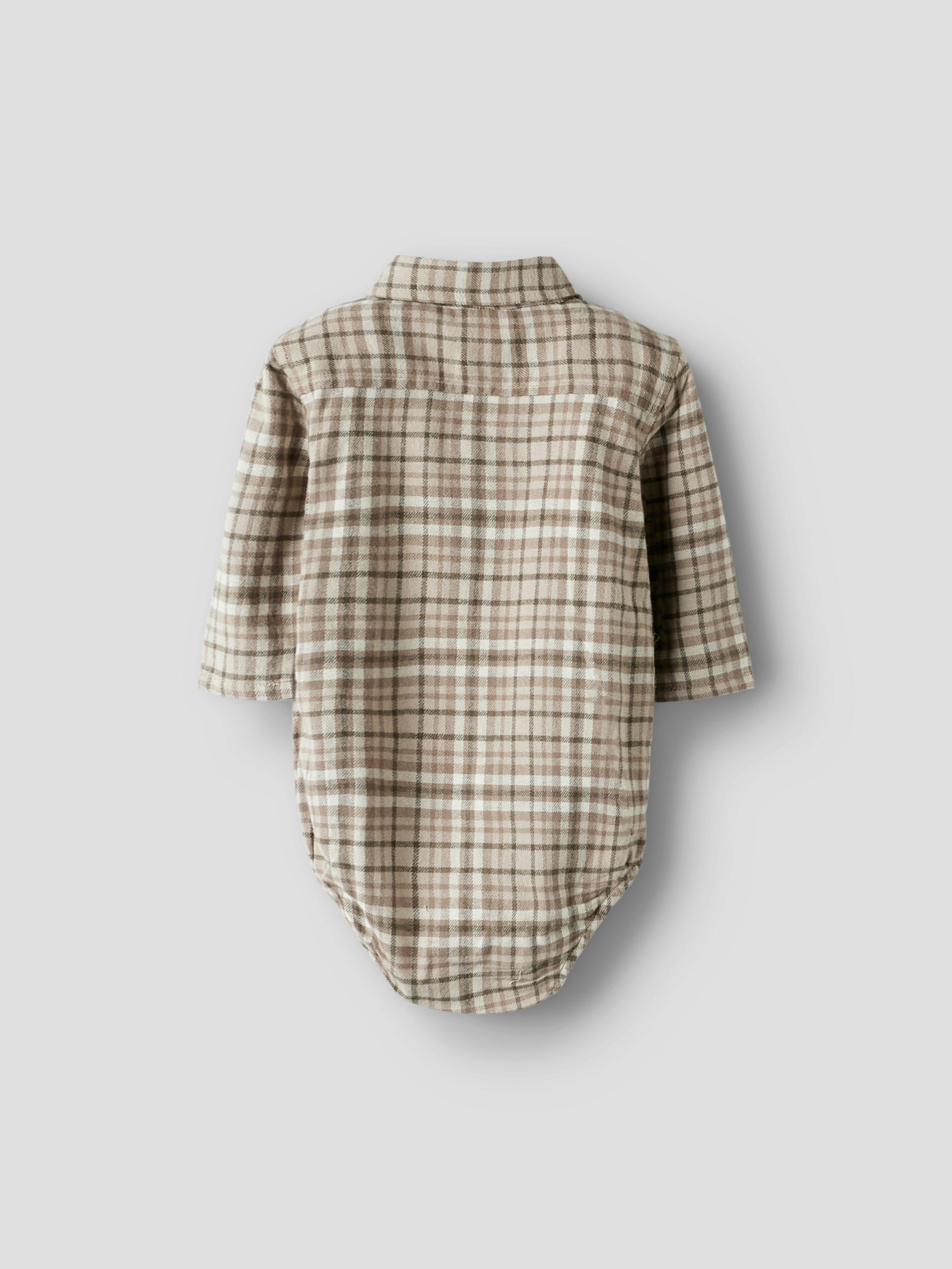 Lil Atelier Rebel LS Body Shirt - Sepia Tint