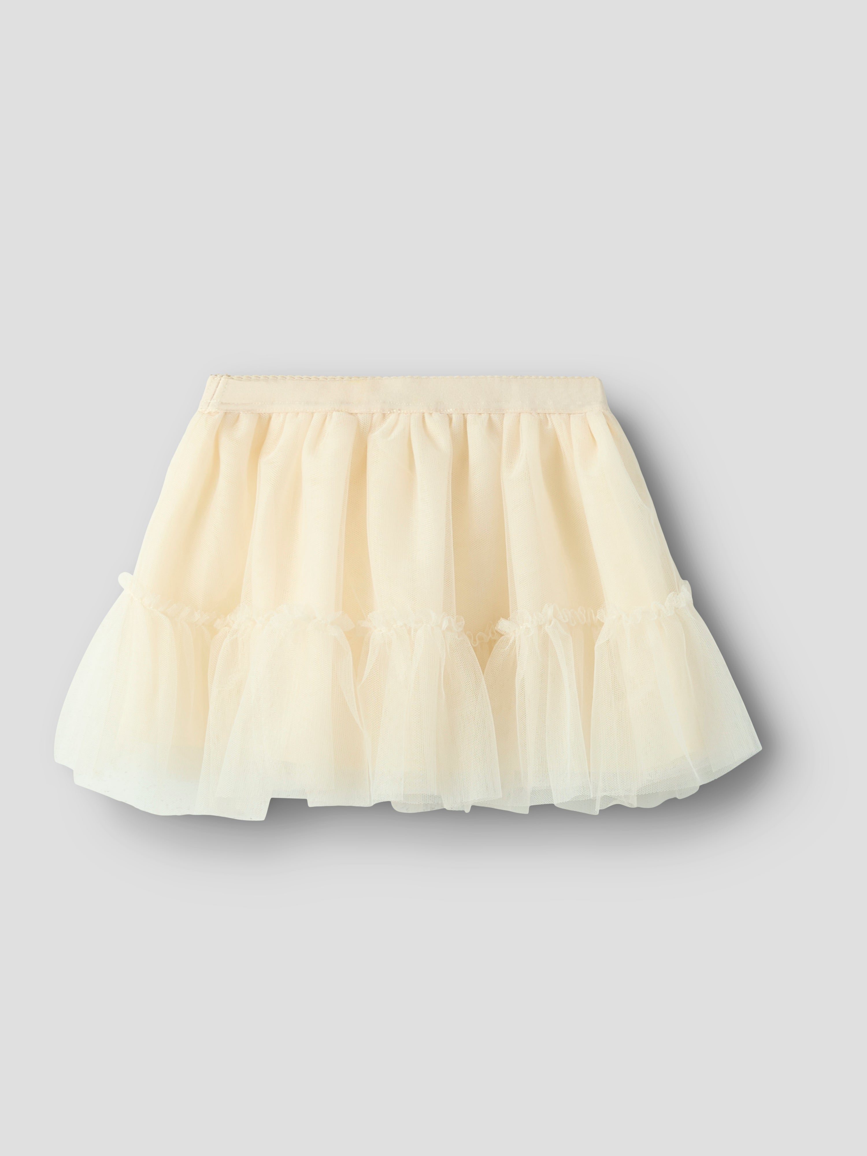 Lil Atelier Sarina Tulle Skirt - Pistachio Shell