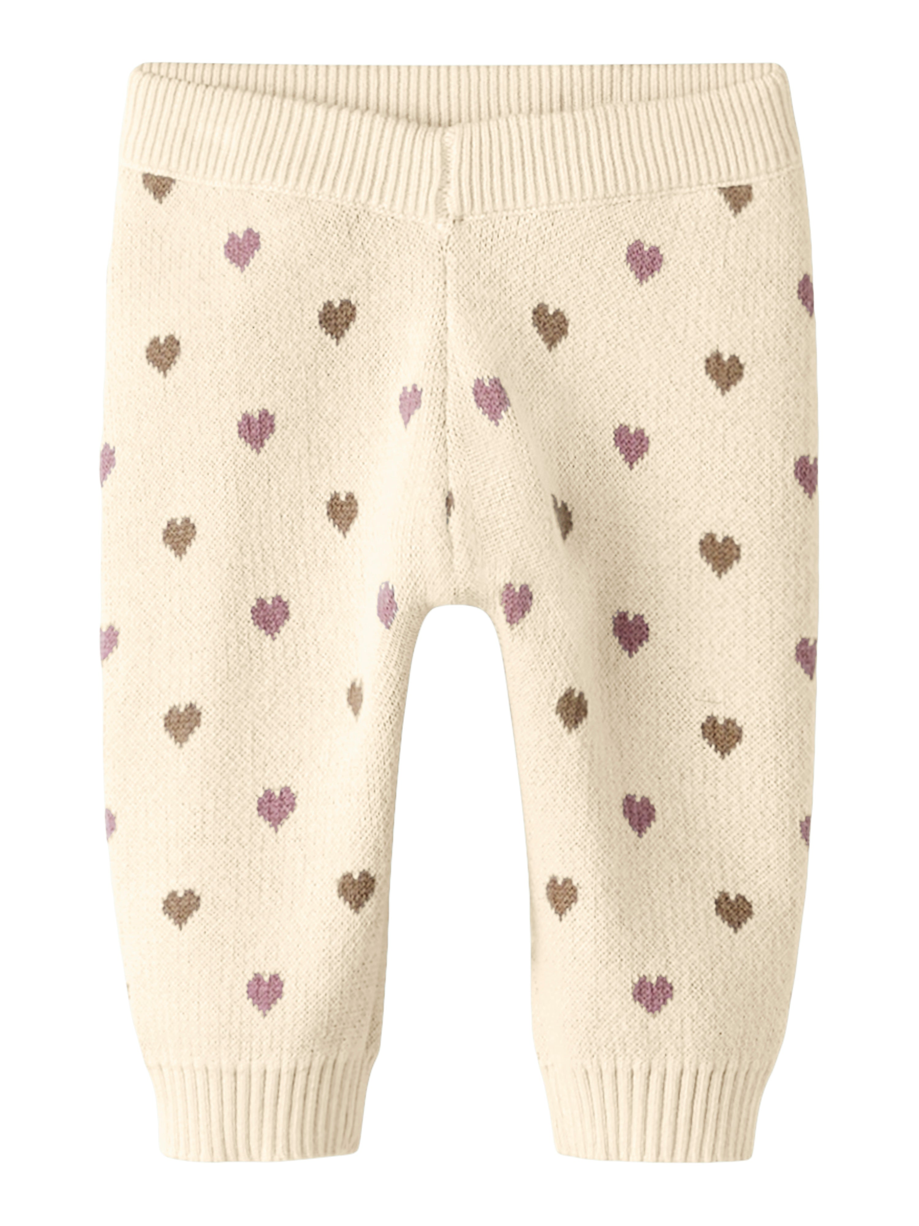 Lil Atelier Saran Knit Pants - Turtledove