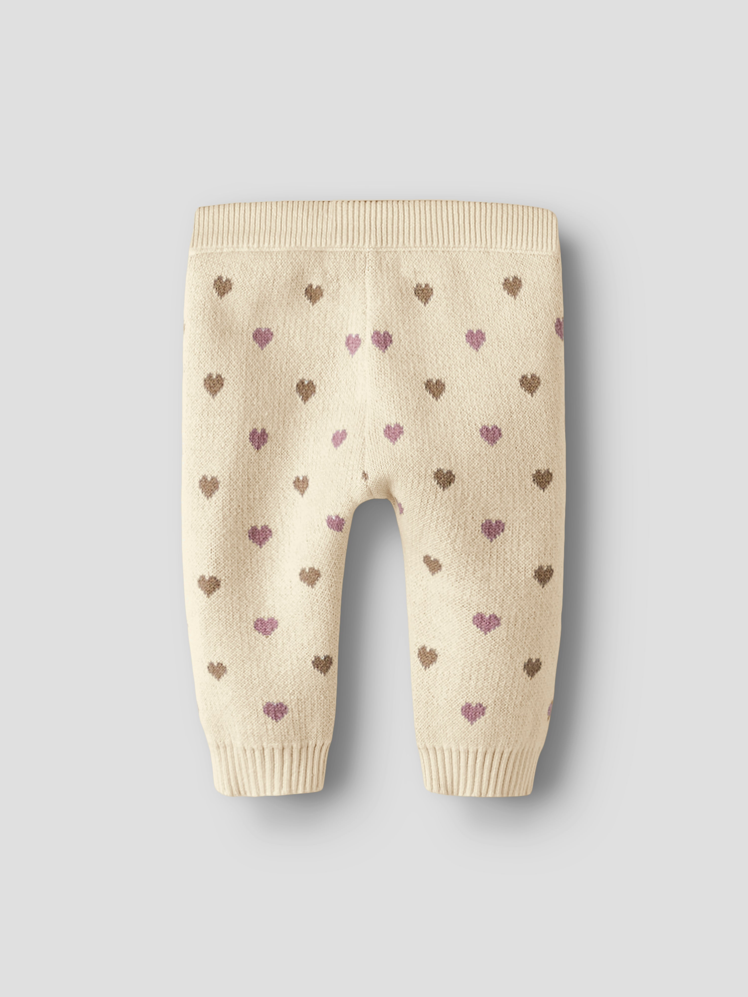 Lil Atelier Saran Knit Pants - Turtledove