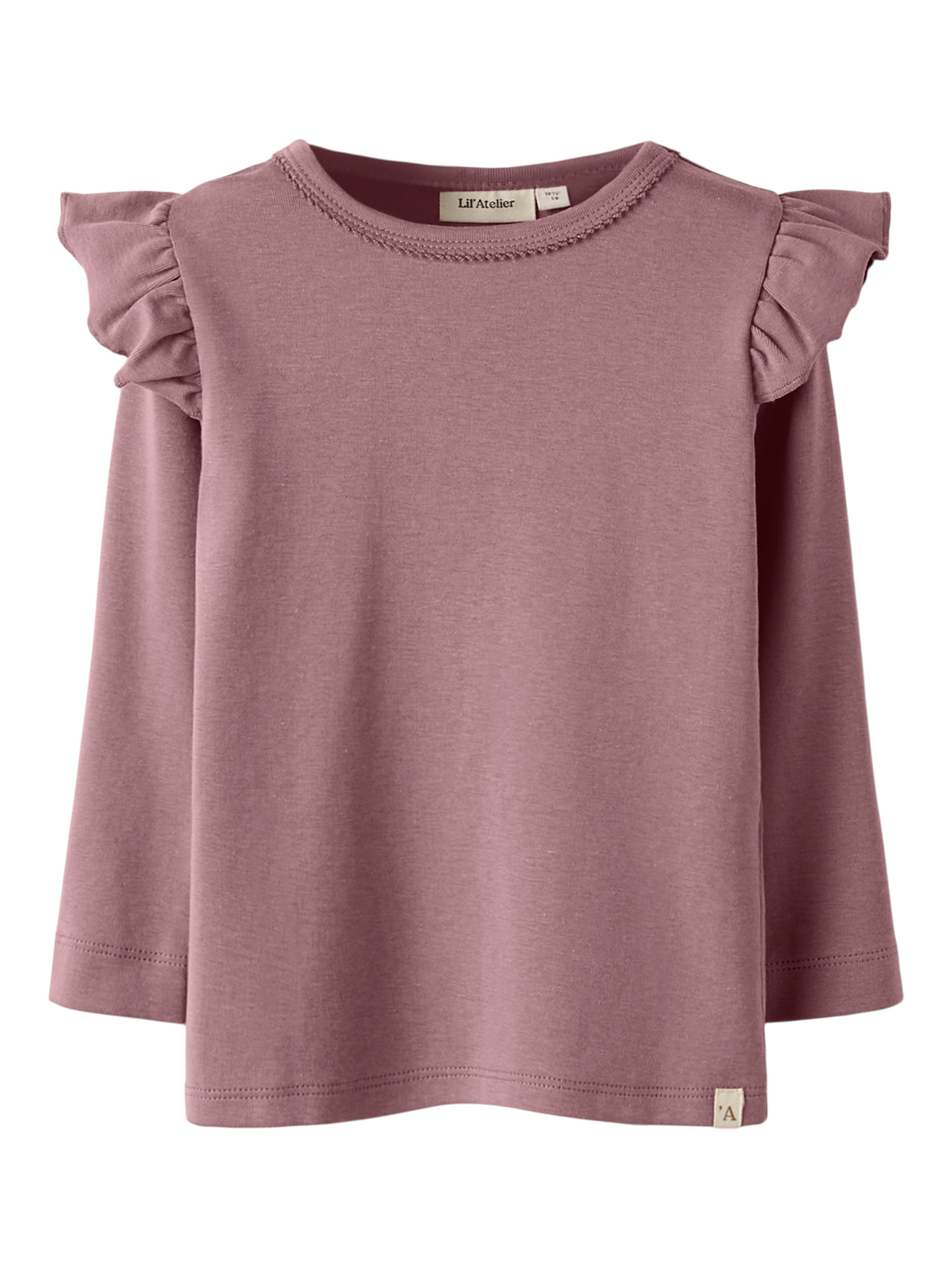 Lil Atelier Layo Sev Slim Top - Nostalgia Rose