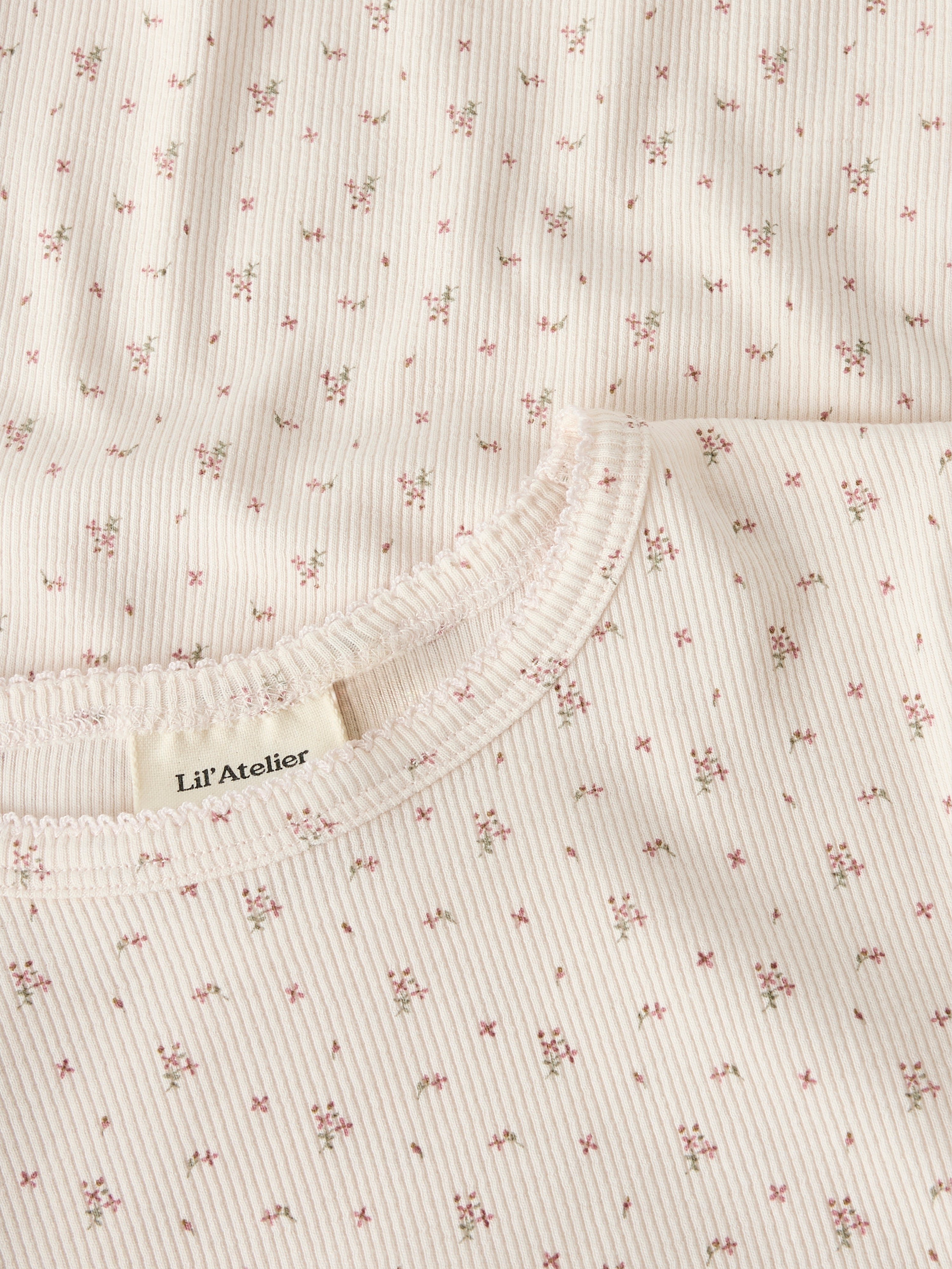 Lil Atelier Gago LS Nightset - Almost Mauve/Flowers